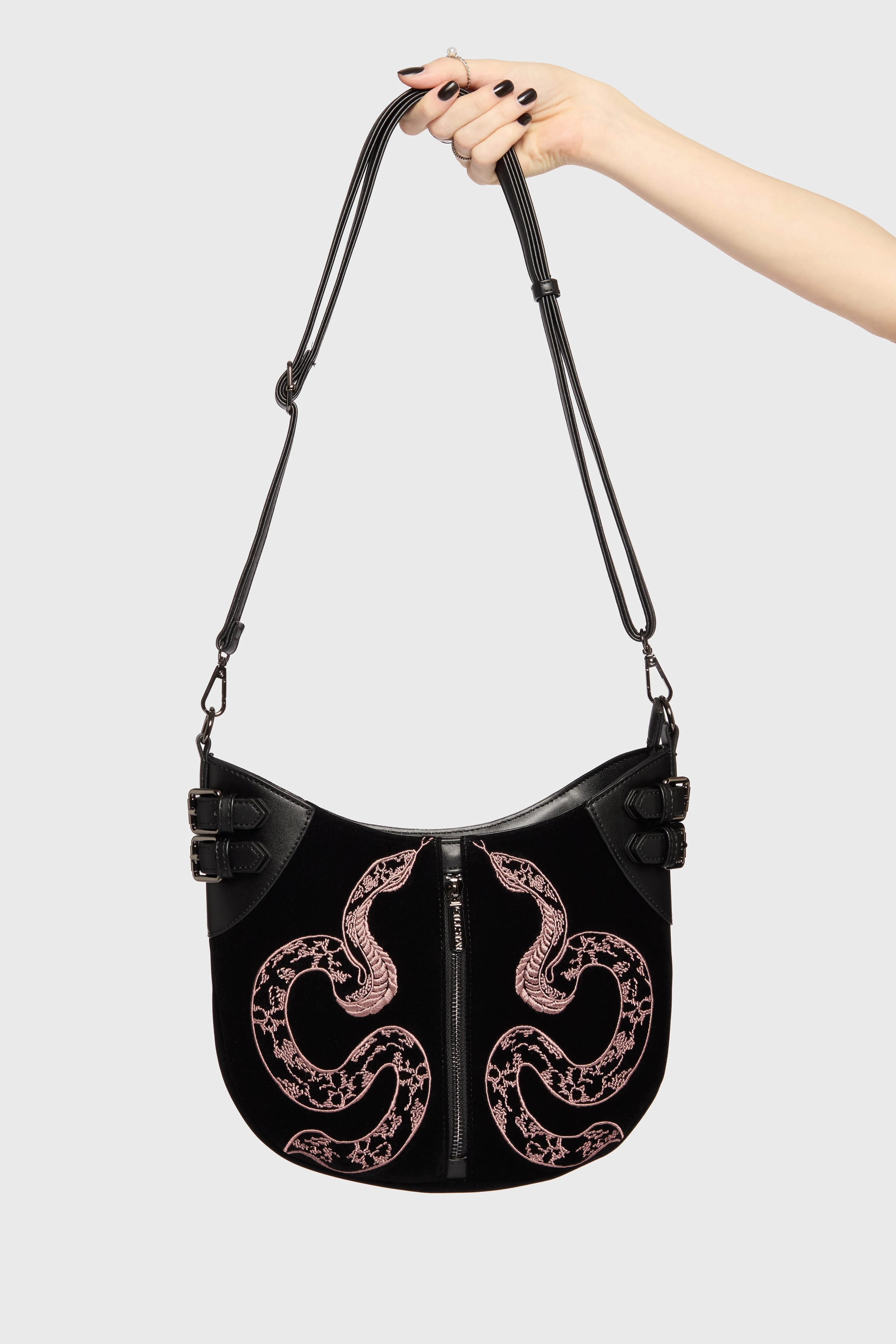 Adder Bag [Black/Mauve] - Image 2