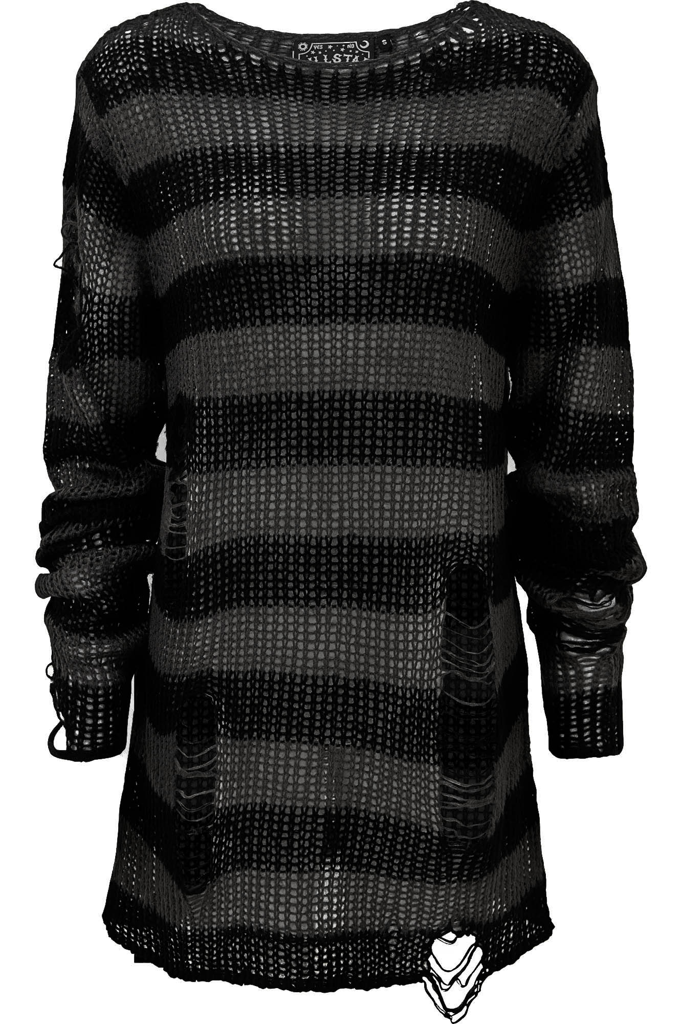 Ash Distress Knit Sweater [B] - Image 12