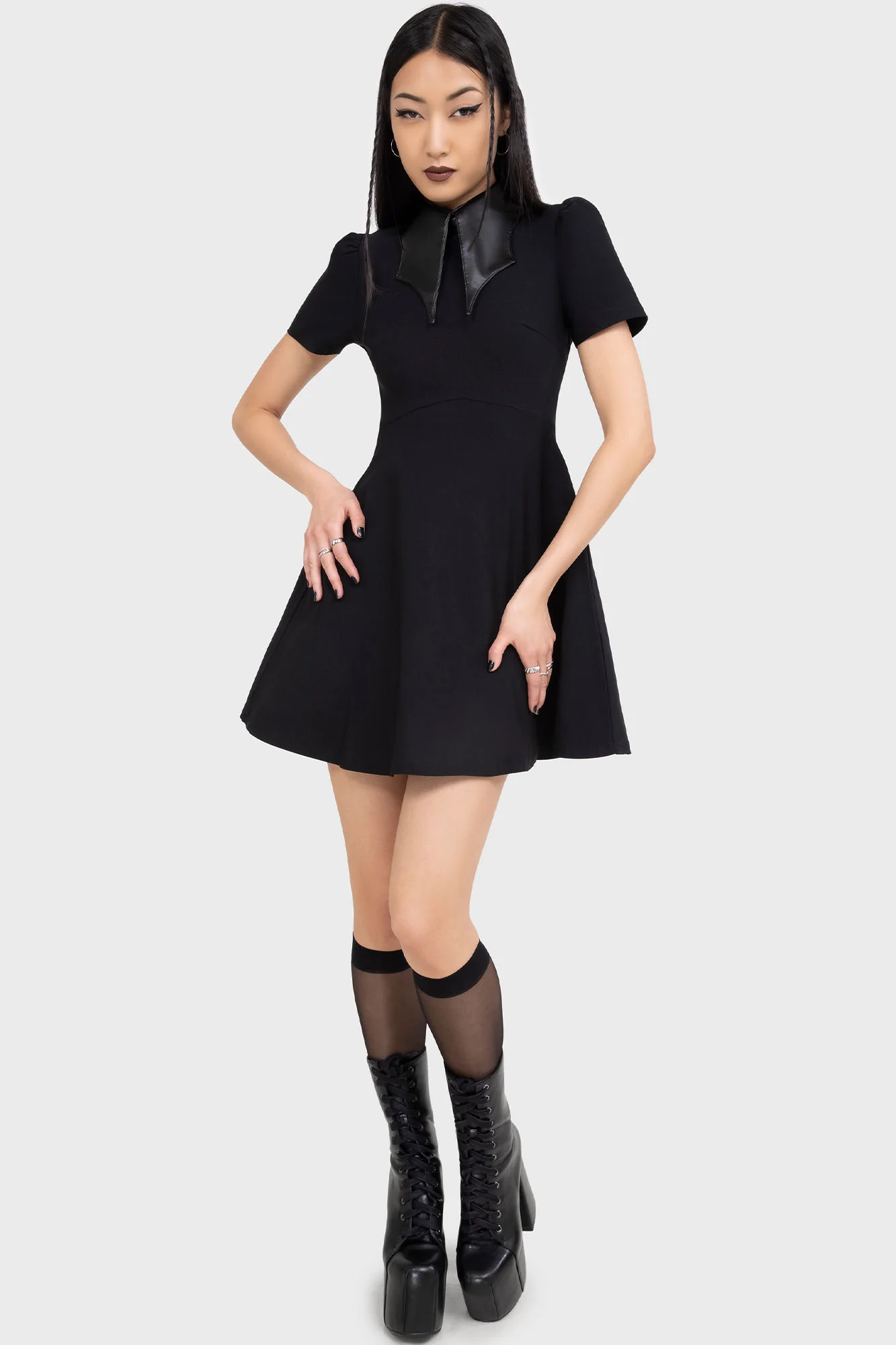 Chapel Collar Dress - Image 3