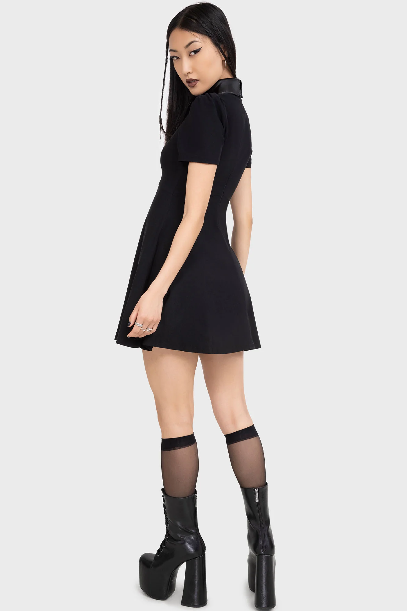 Chapel Collar Dress - Image 4
