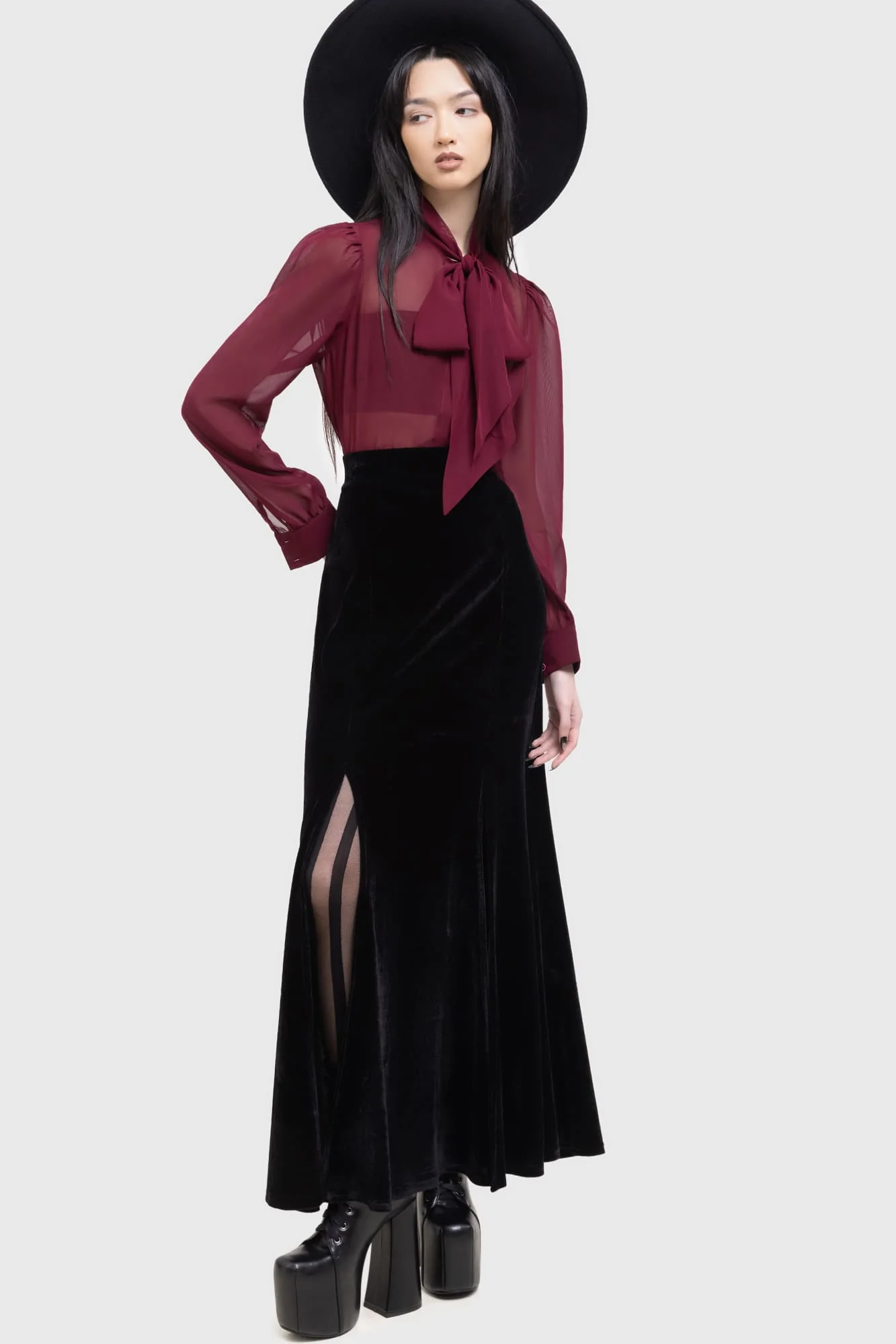 Crimson Oracle Blouse - Image 5