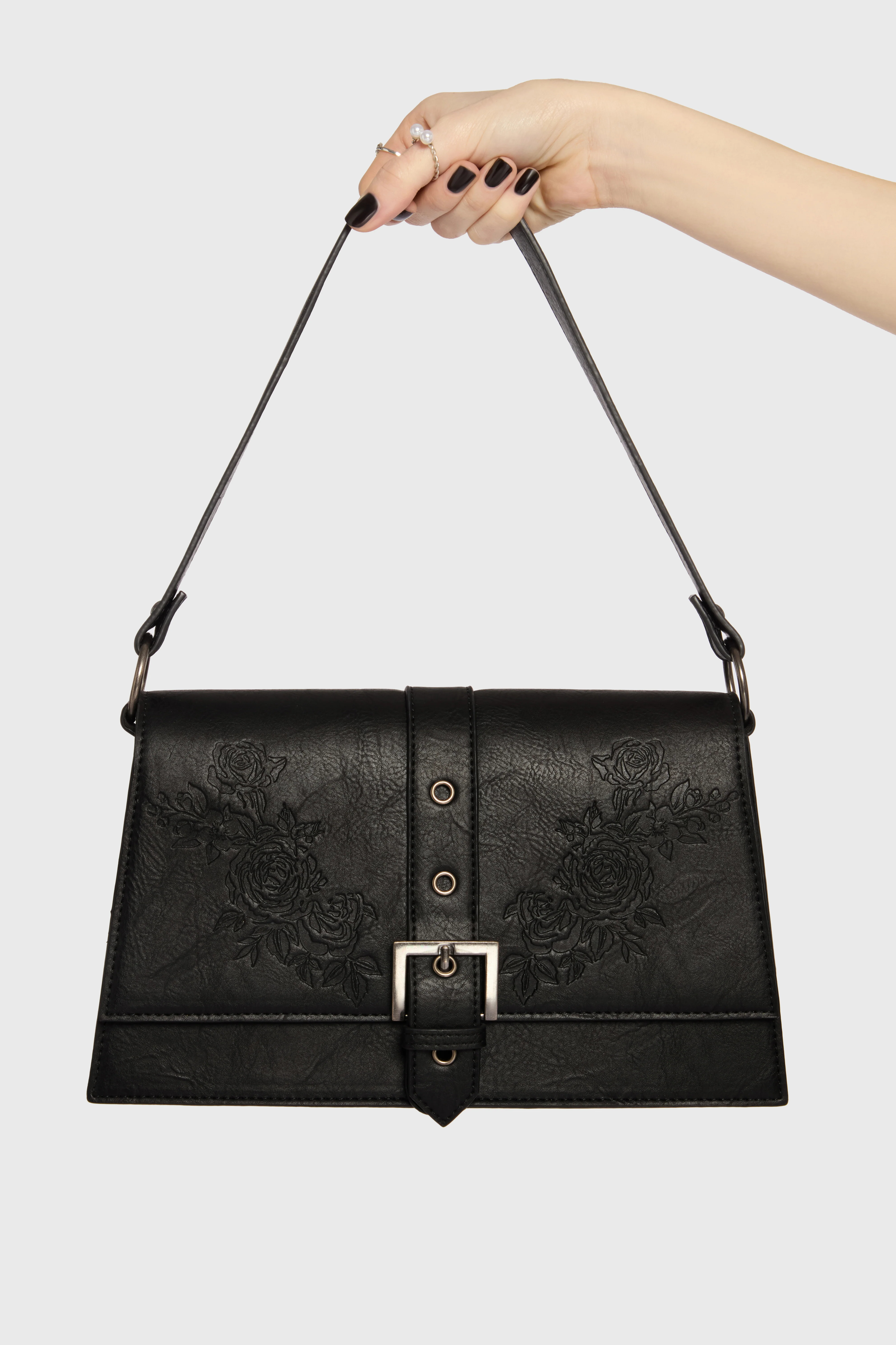 Devil's Darling Debossed Handbag - Image 2