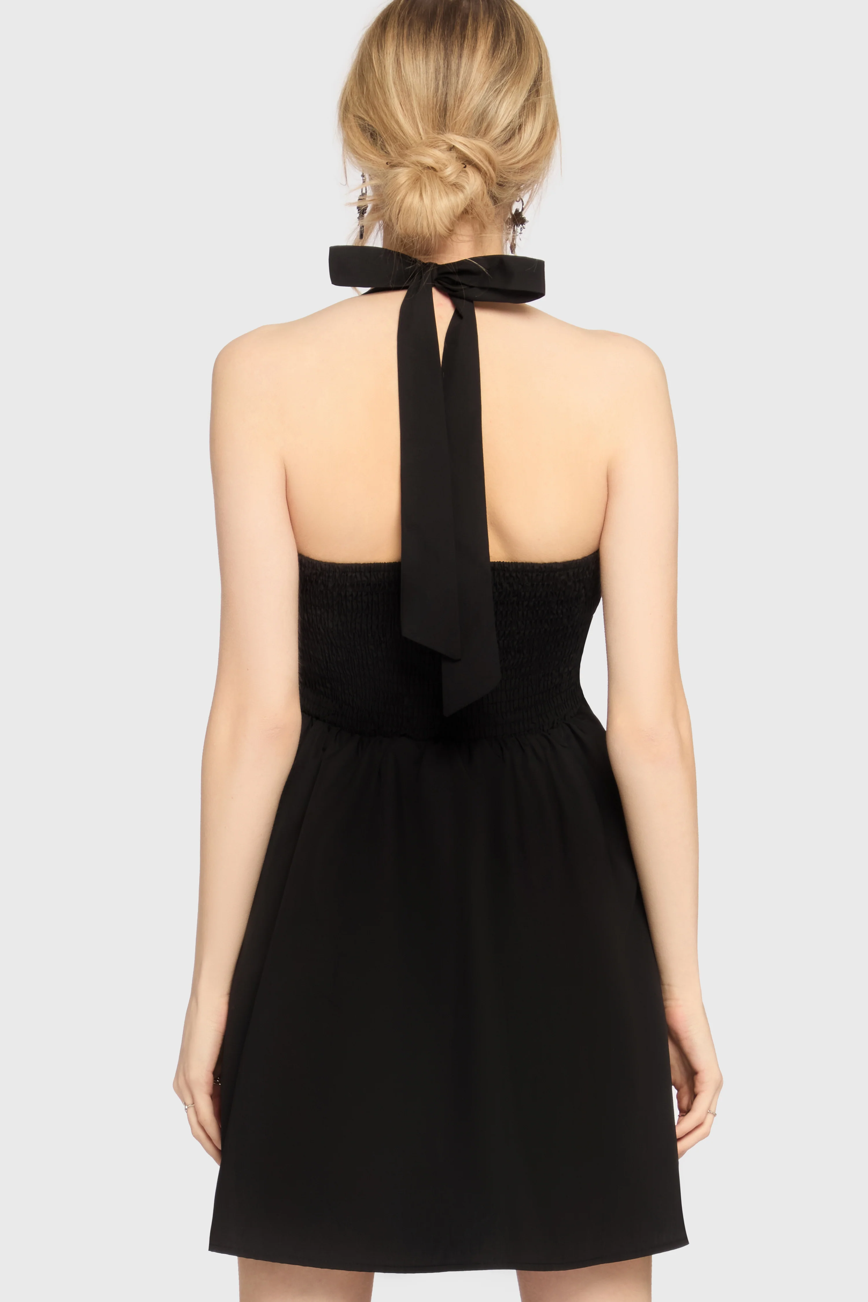 Devil's Darling Halter Neck Mini Dress - Image 4