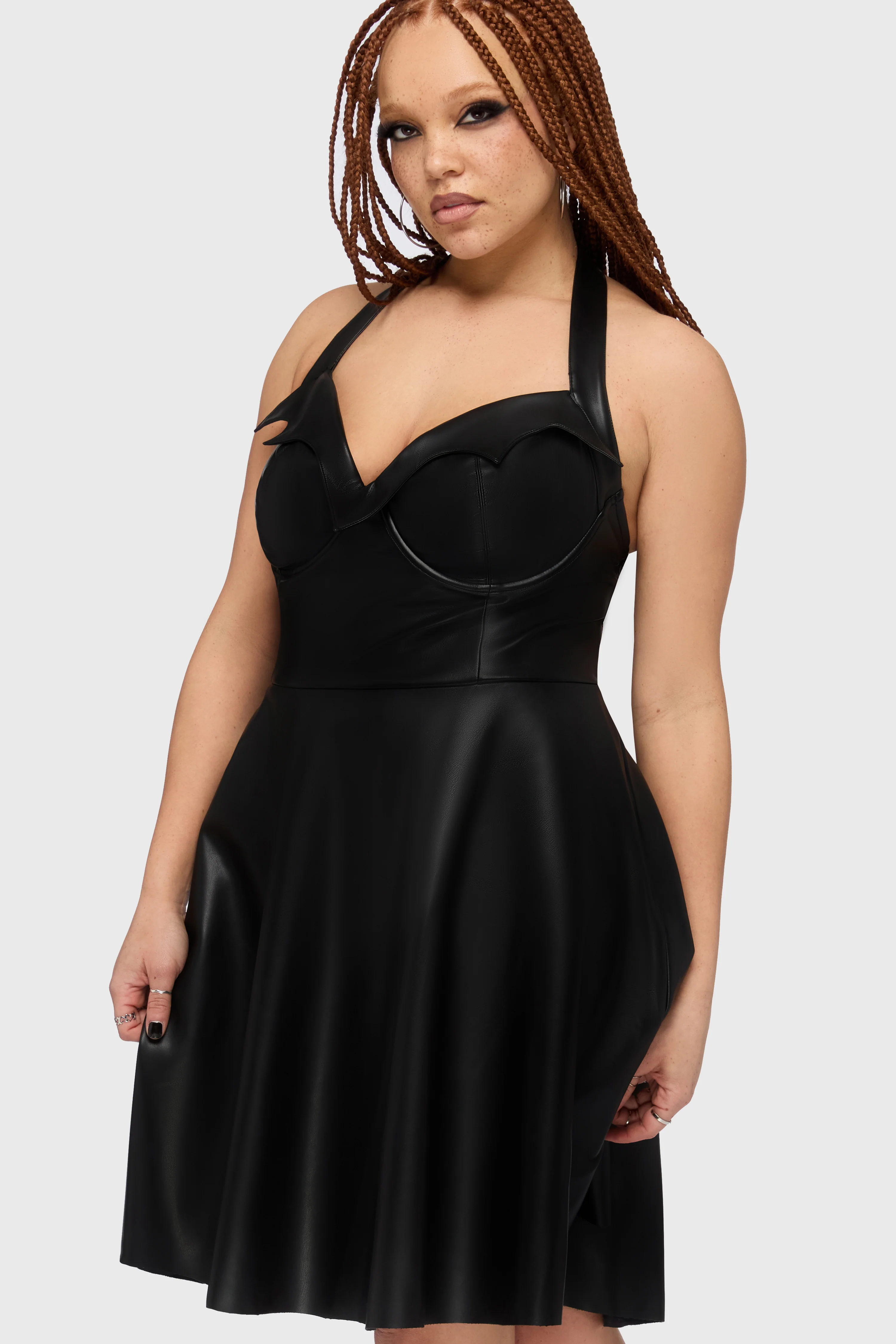 Devil's Darling Skater Dress - Image 5