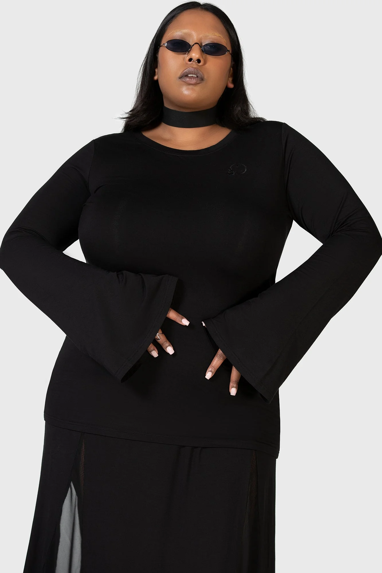 Echoed Darkness Tunic Top - Image 3