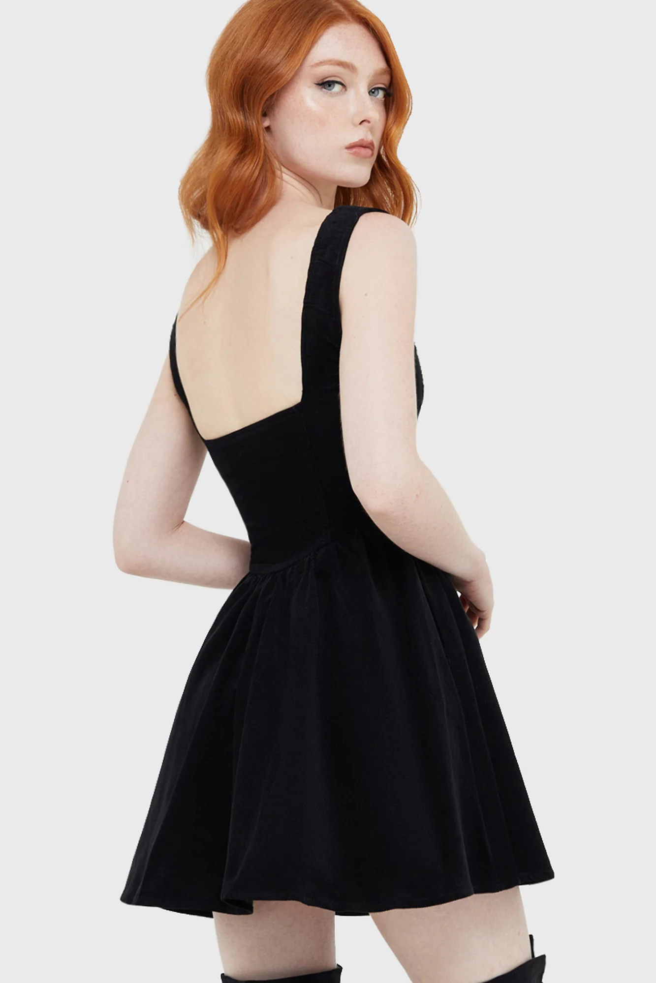Elderroot Mini Dress [BLACK] - Image 5