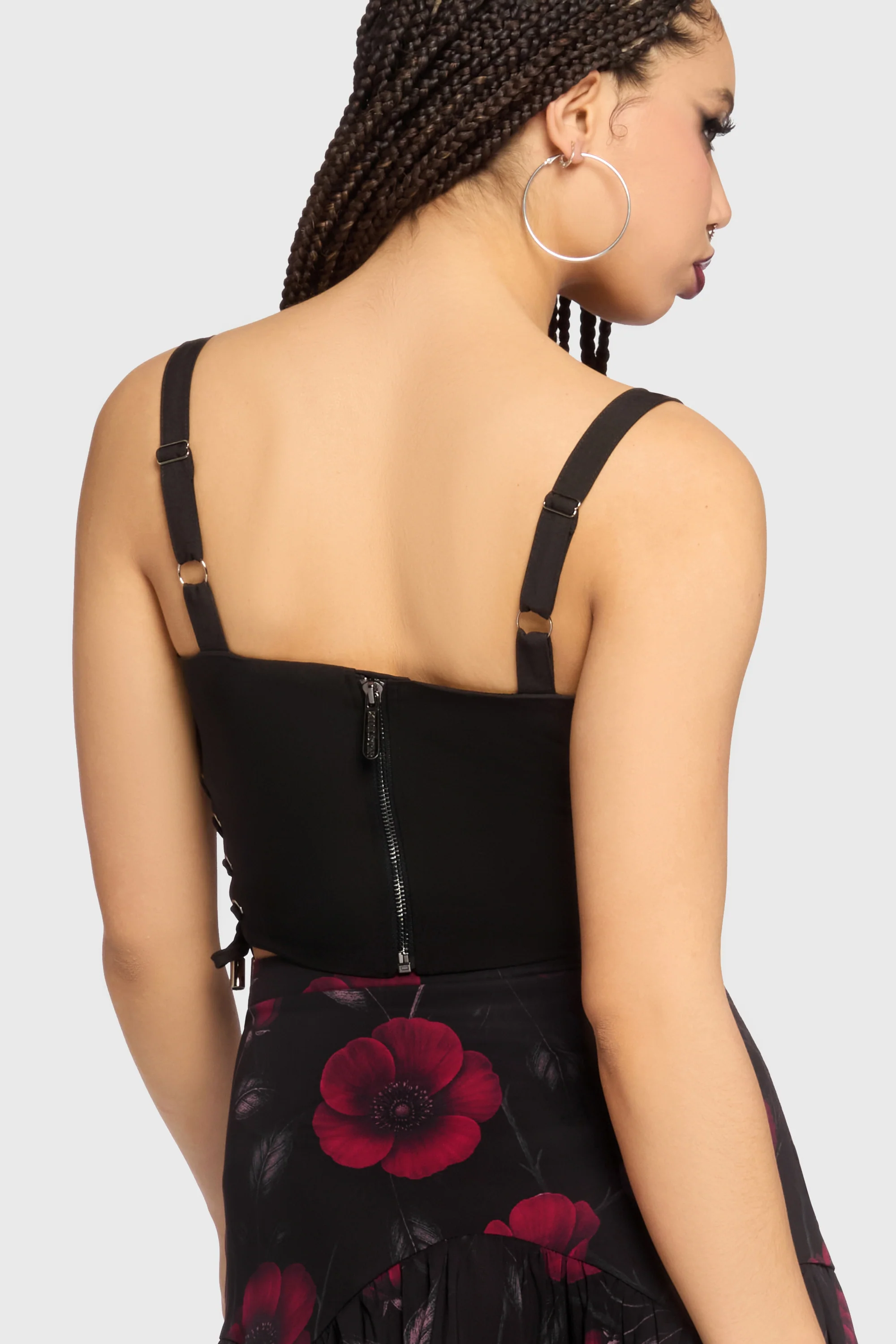 Fawnelle Lace Up Corset Top - Image 4