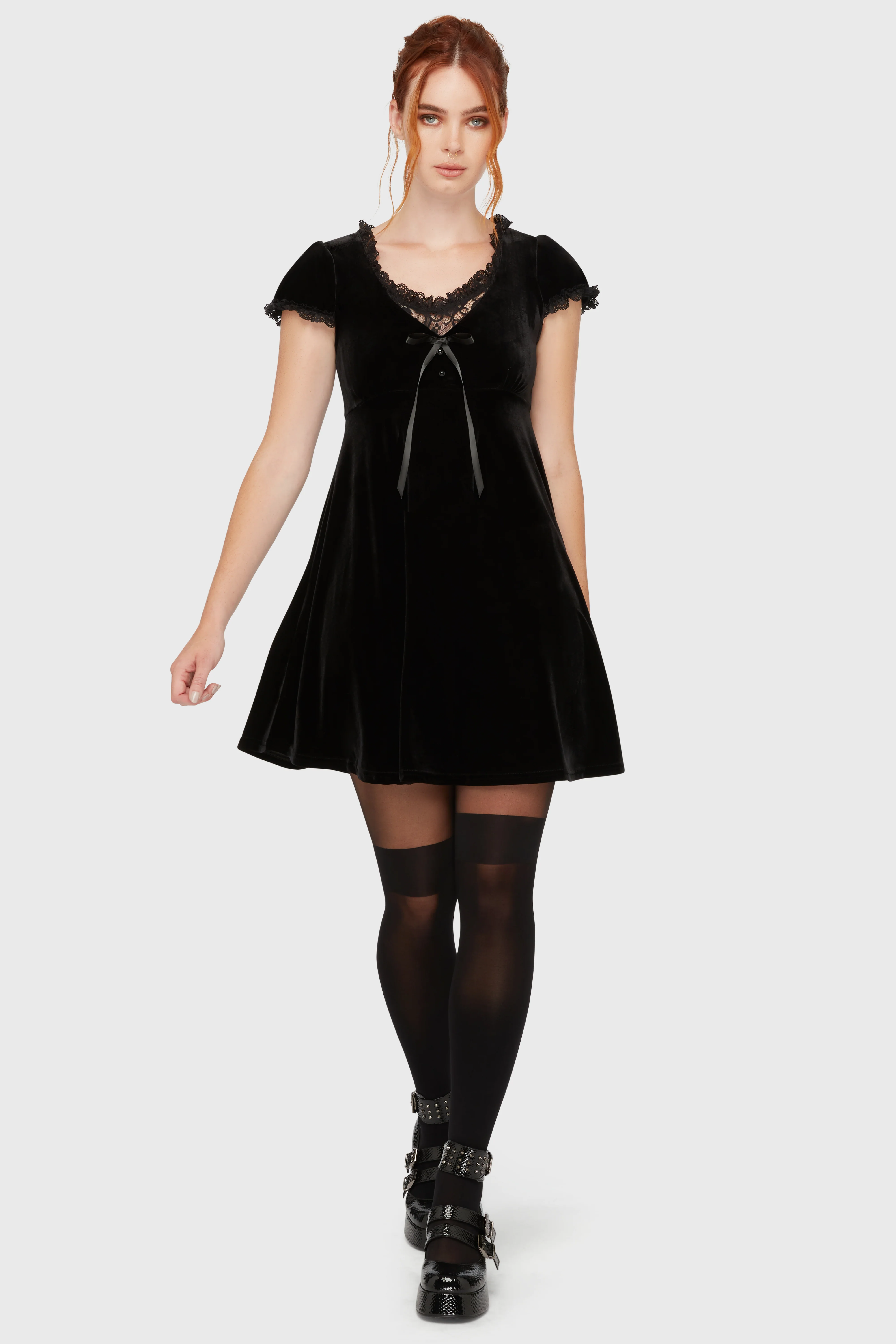 Heather Babydoll Dress [B] - Image 3