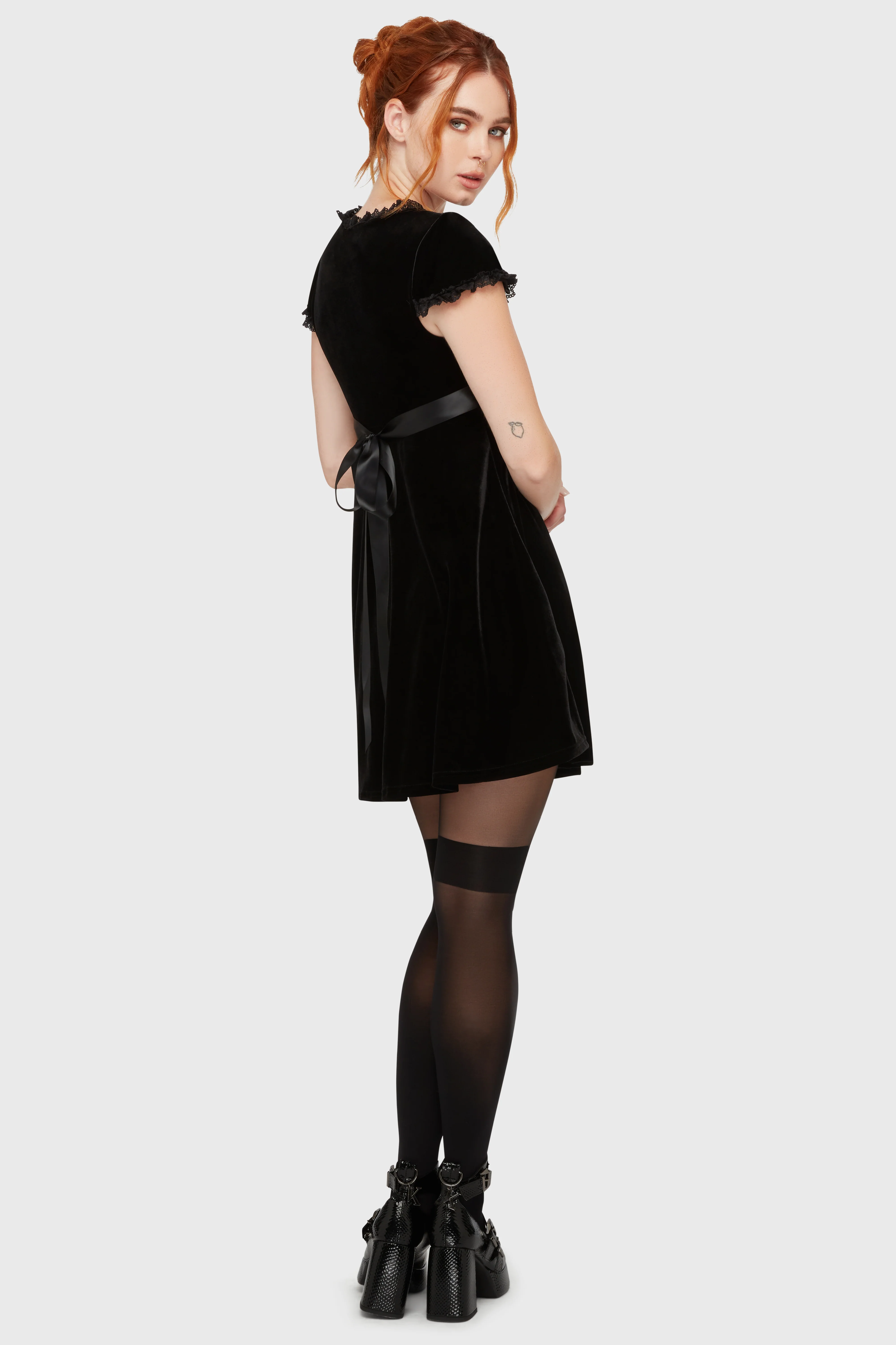 Heather Babydoll Dress [B] - Image 4