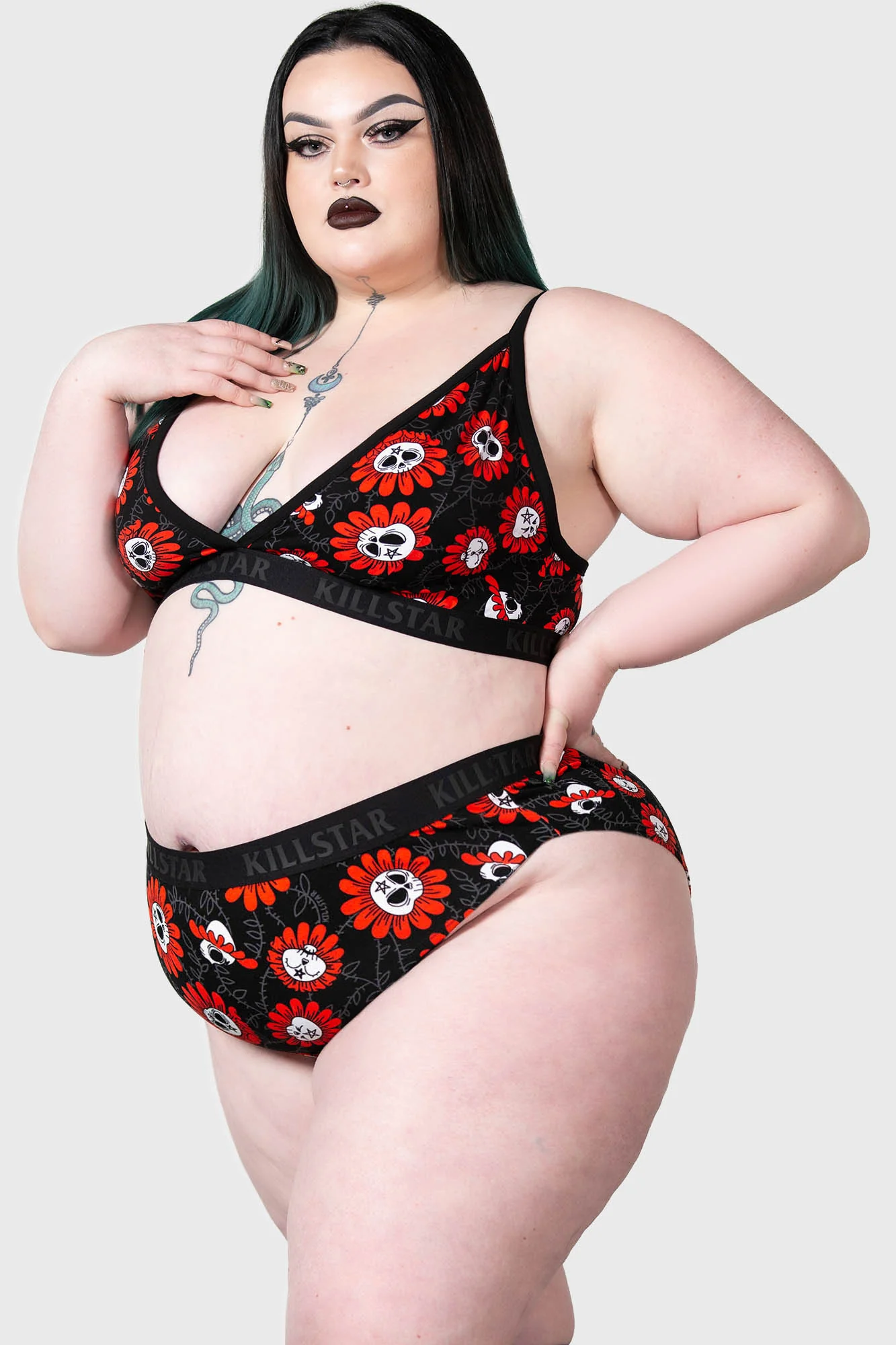 Into The Gloom Bralet [PLUS]
