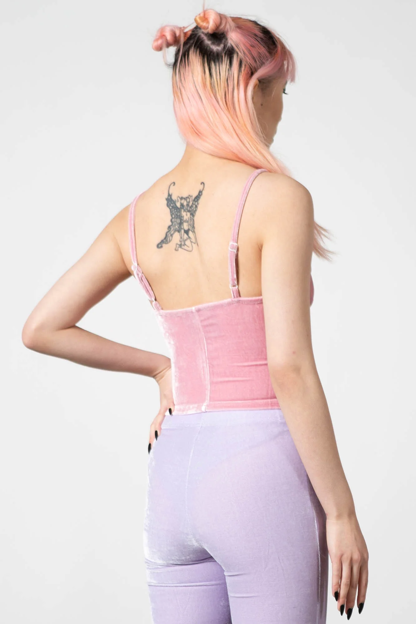 Lost In Sin Zip Top [PASTEL PINK] - Image 4