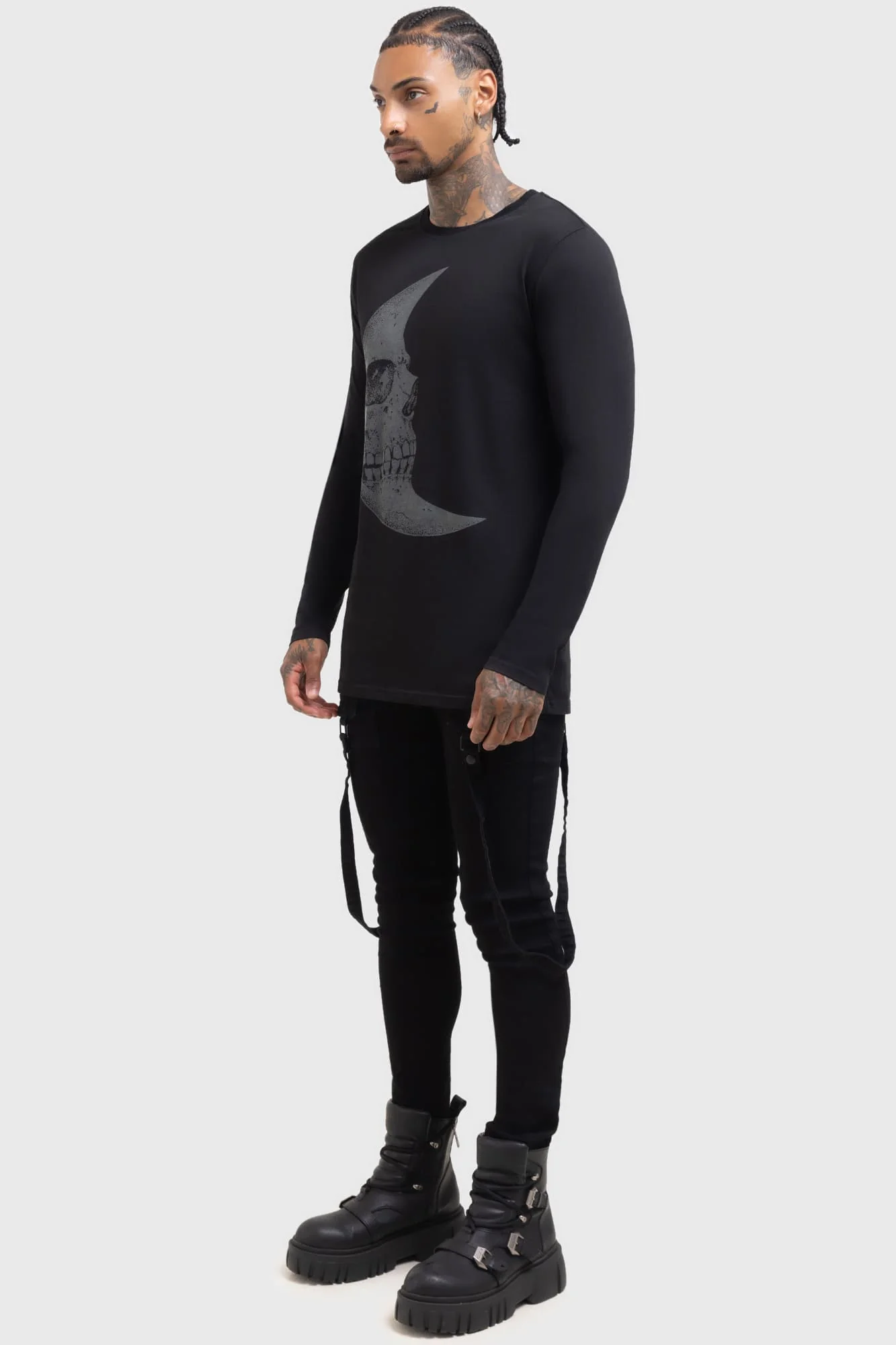 Lunar Crescent Long Sleeve Top - Image 2