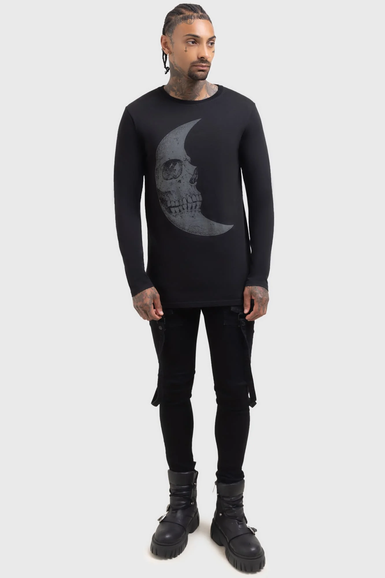 Lunar Crescent Long Sleeve Top - Image 3