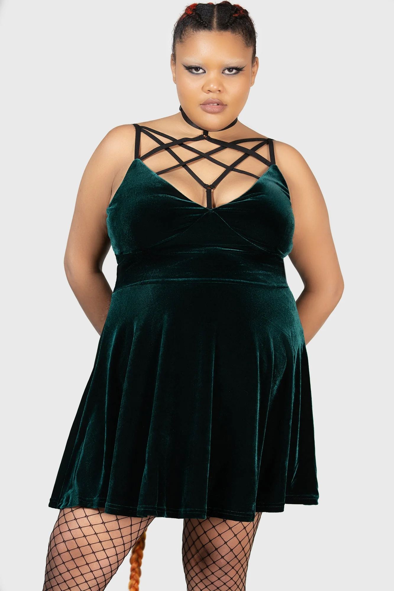 Magica Skater Dress [EMERALD] - Image 5