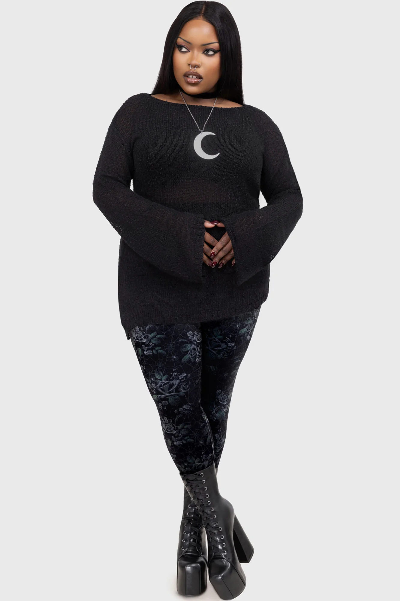 Midnight Rose Leggings - Image 6