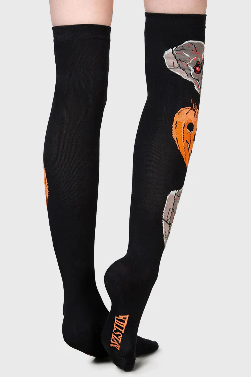 Morbid Over Knee Socks - Image 4