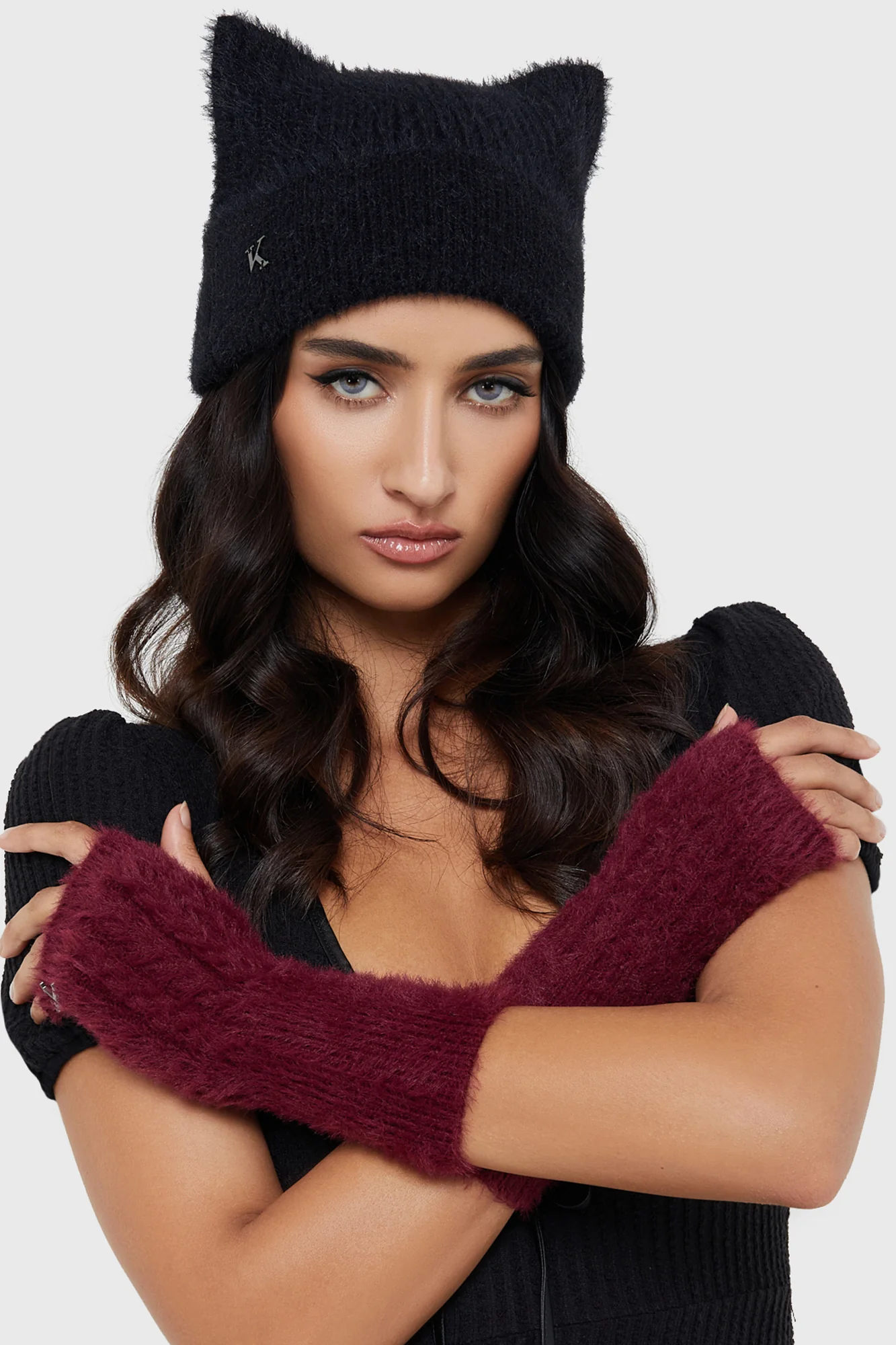 Mystic Cable Fingerless Gloves - Image 2