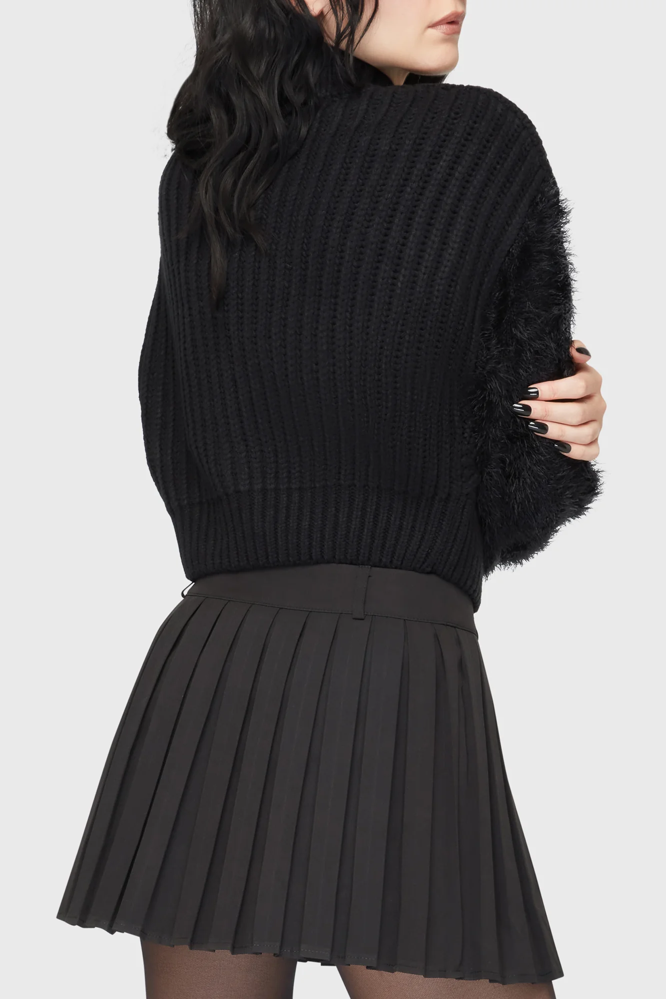 Nightshade's Curse Mini Skirt [BLACK] - Image 4