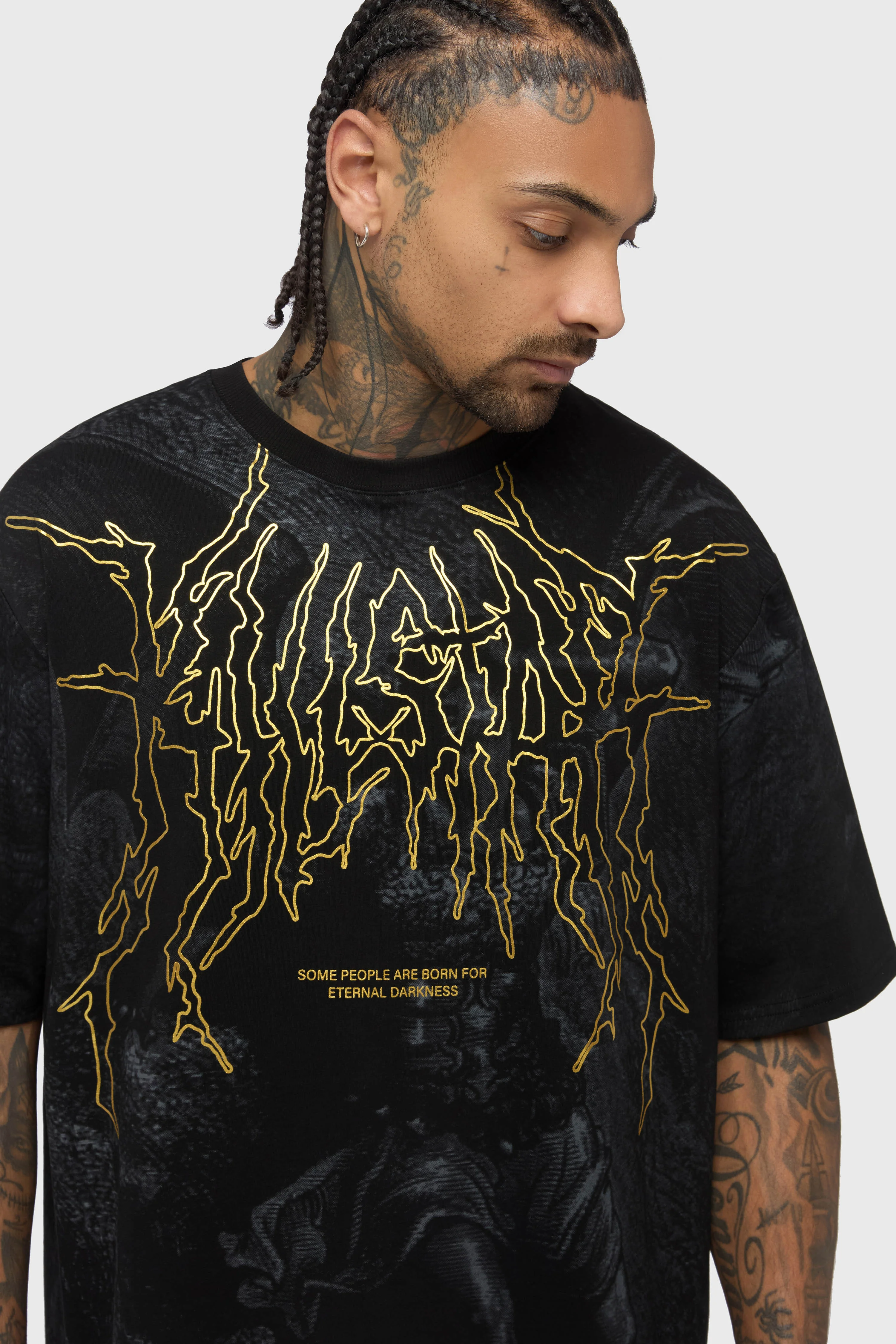 Noir Relic Oversized T Shirt - Image 3