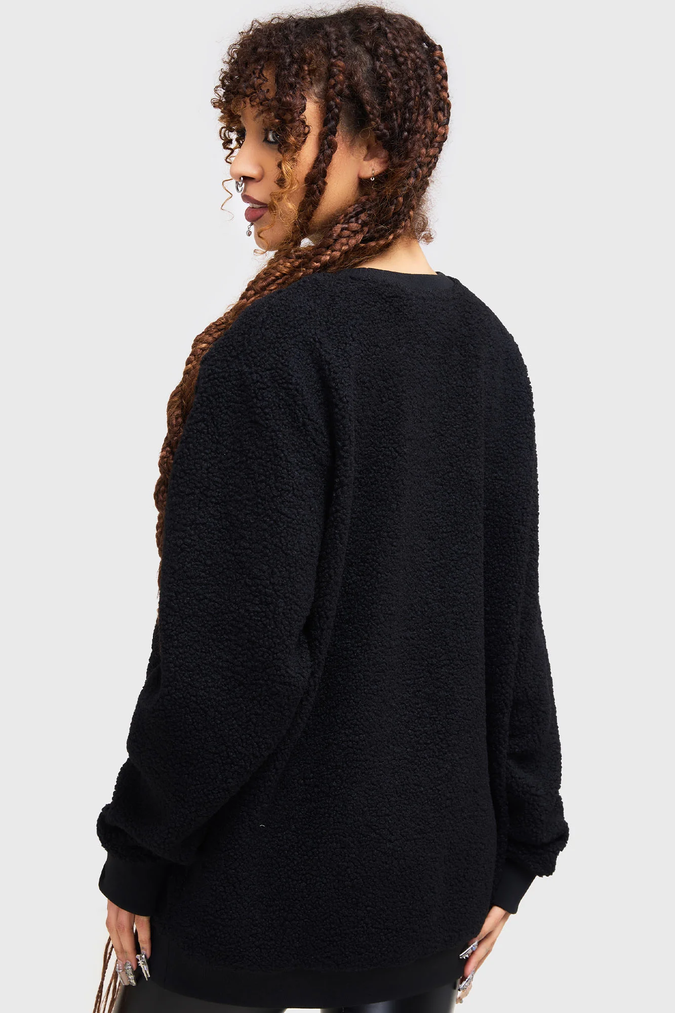 Nope Fleece Sweater - Image 5