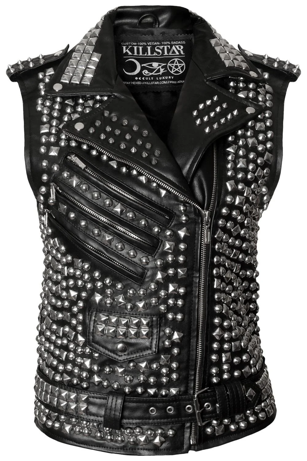 Overload II Leather Vest [FAUX LEATHER] - Image 6