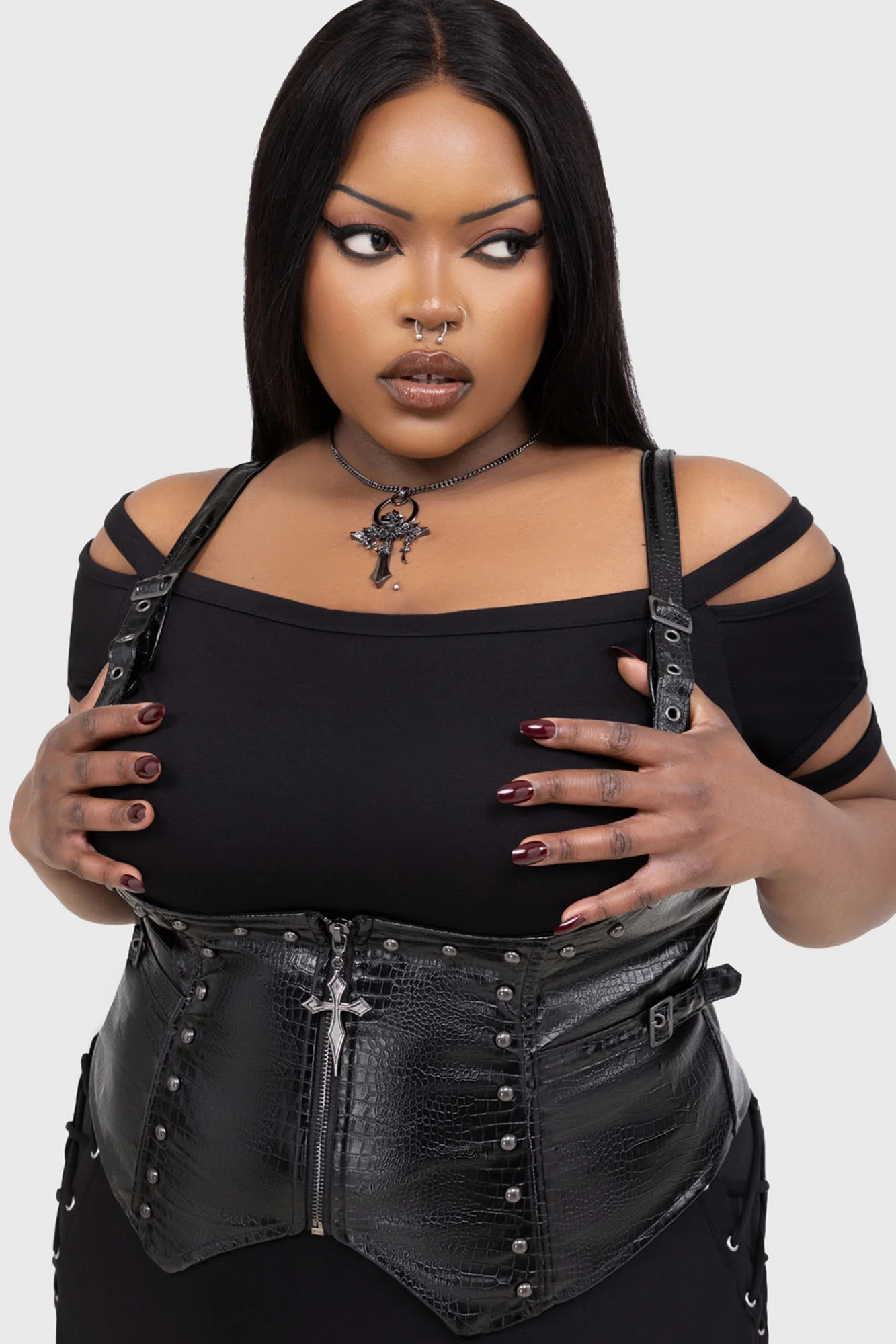 Psycho Moon Underbust Top - Image 9