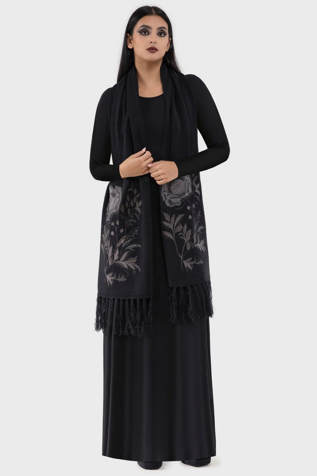 Ravens Rose Scarf - Image 3