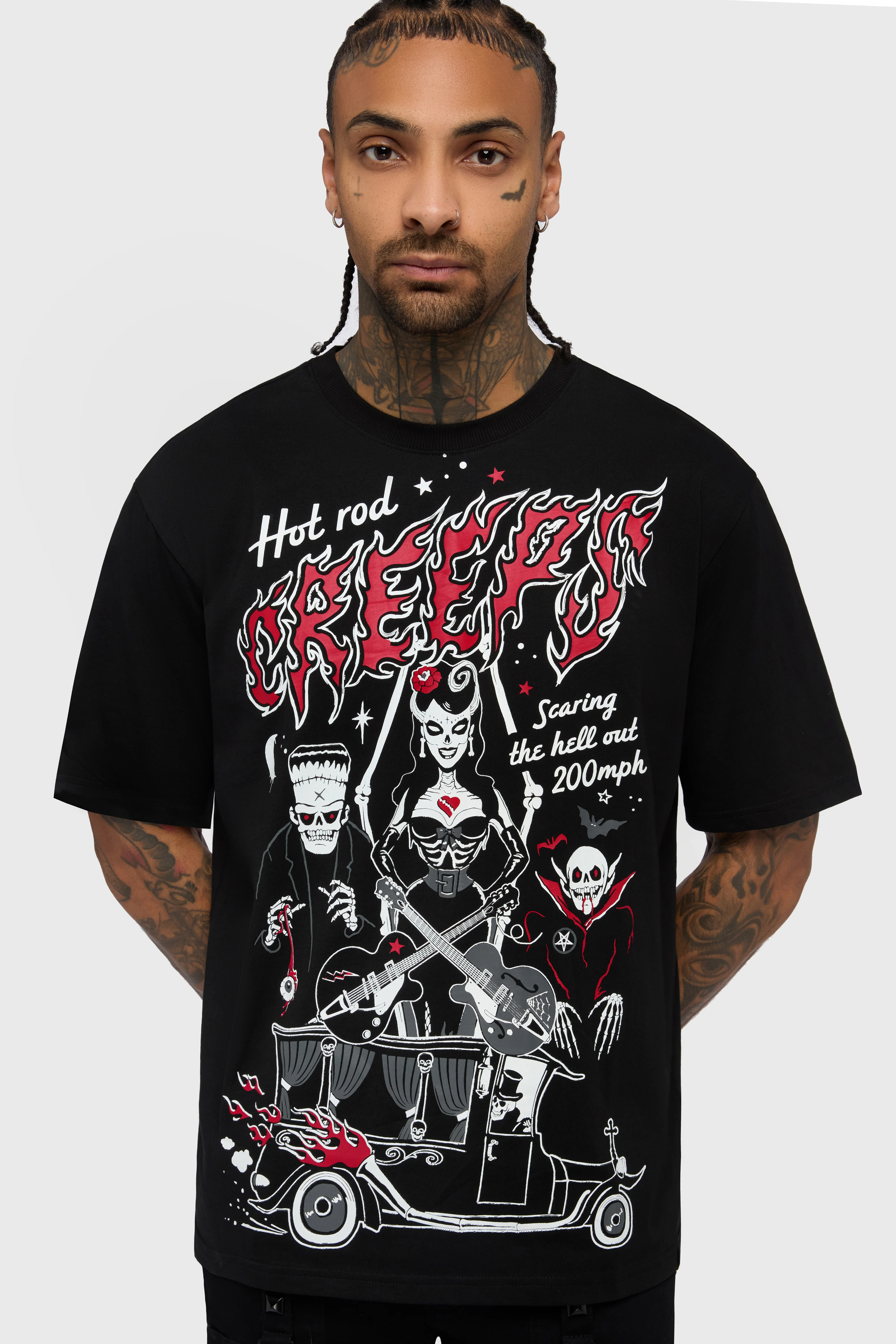 Scaring Hell Boxy T Shirt - Image 3