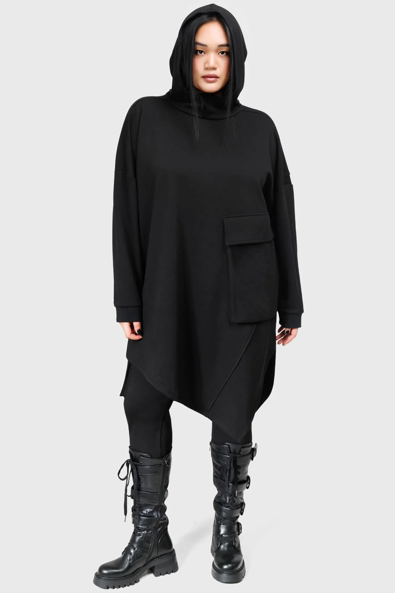 Sinistrae Longline Hoodie - Image 4