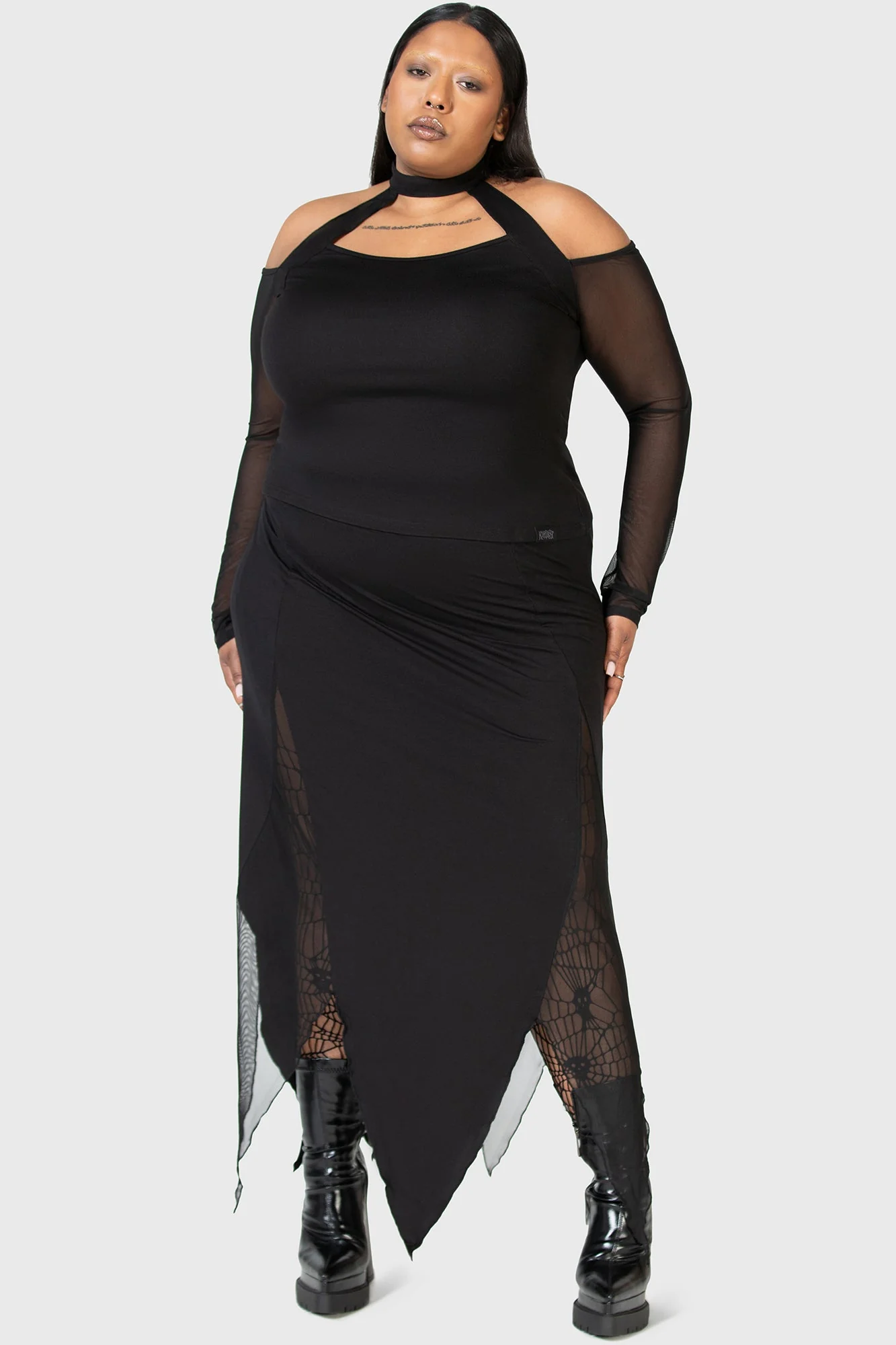 The Grimmer The Better Midi Skirt - Image 7