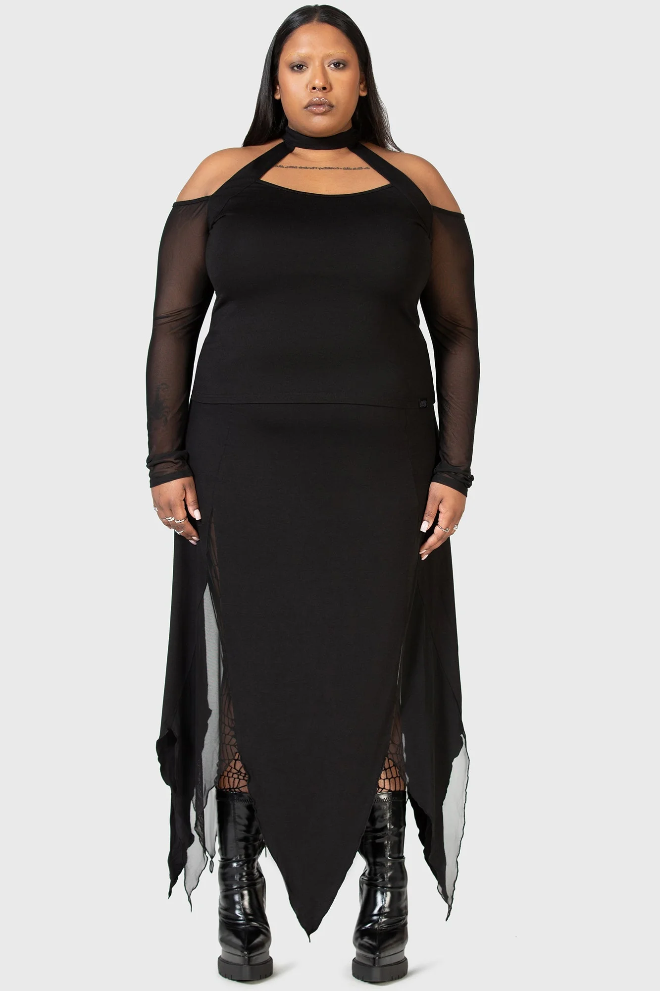 The Grimmer The Better Midi Skirt - Image 8