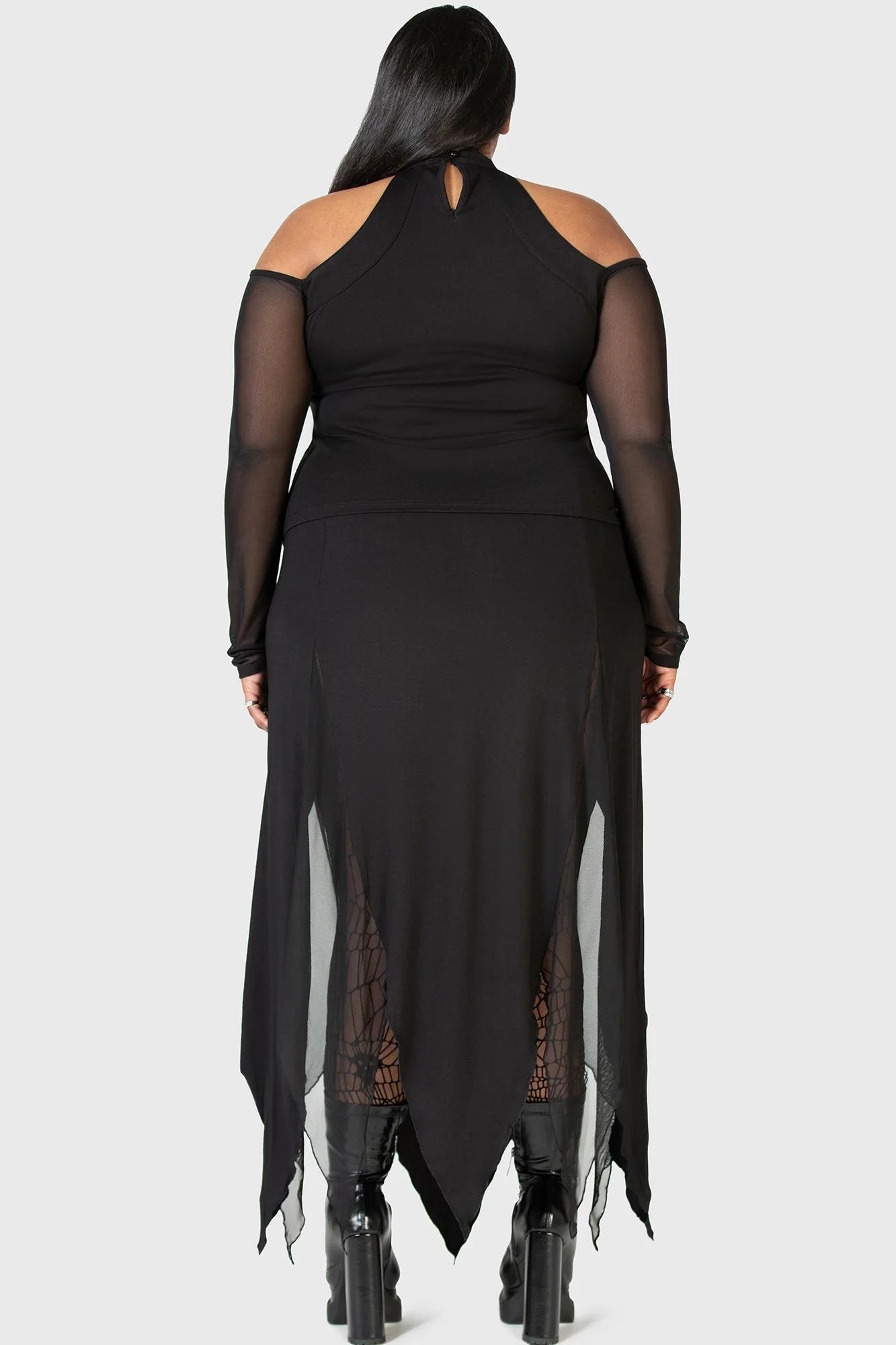 The Grimmer The Better Midi Skirt - Image 9