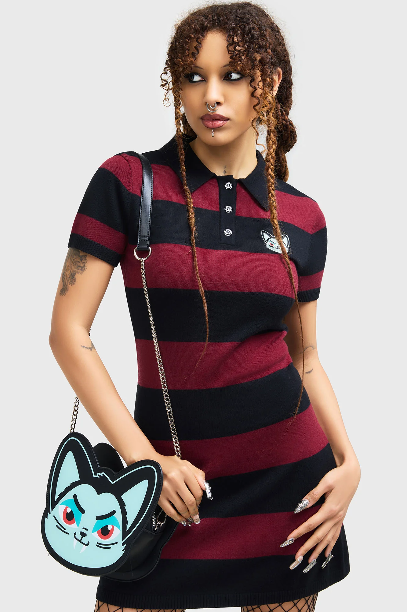 The Vampurr Collar Dress - Image 4