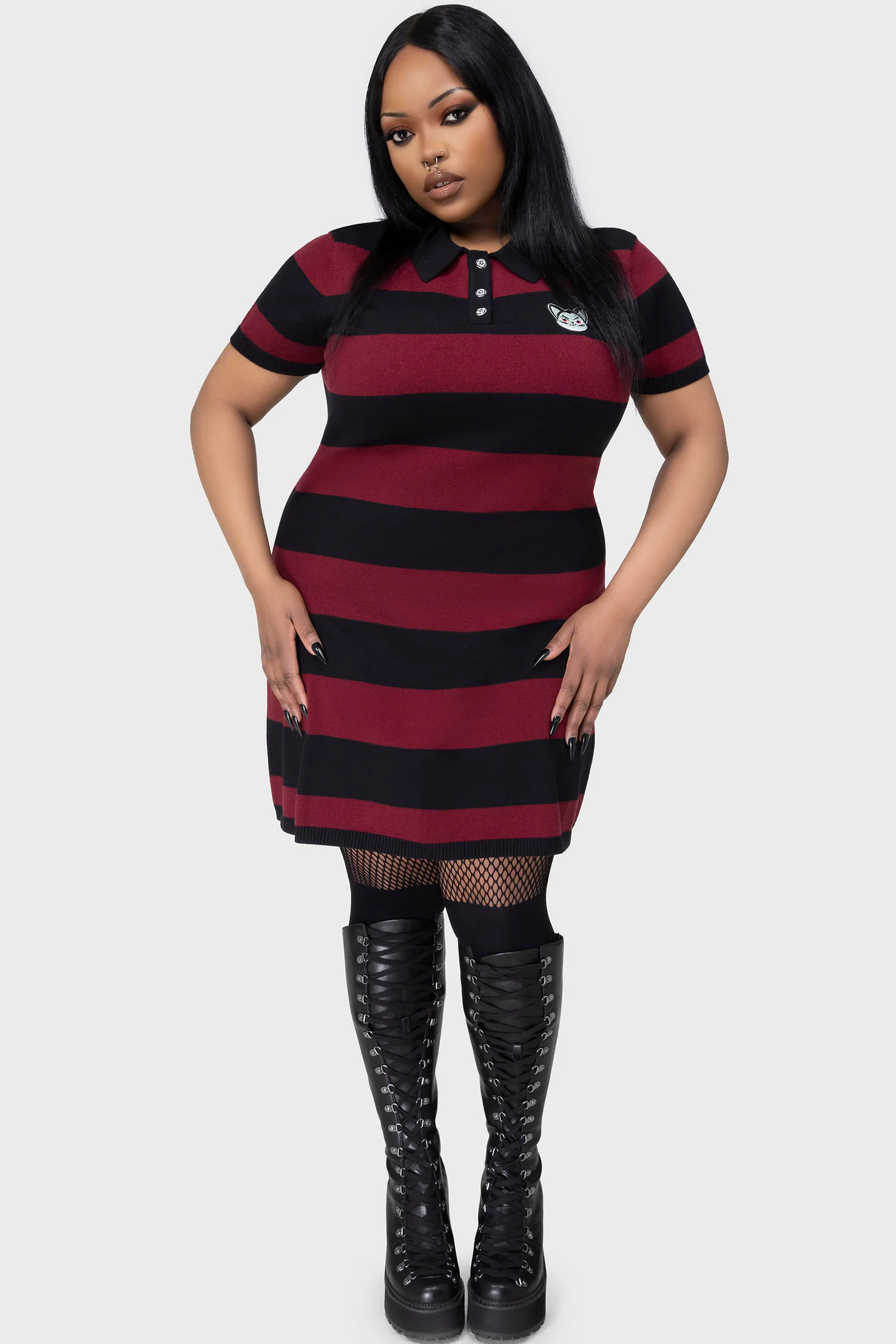 The Vampurr Collar Dress - Image 7