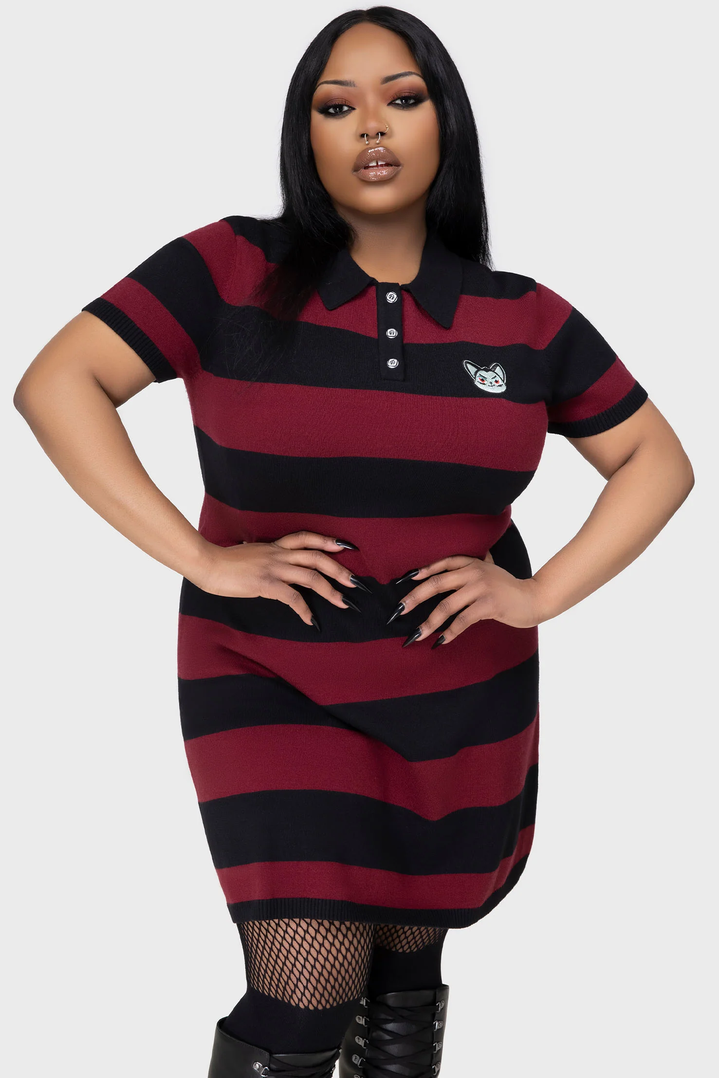 The Vampurr Collar Dress - Image 9