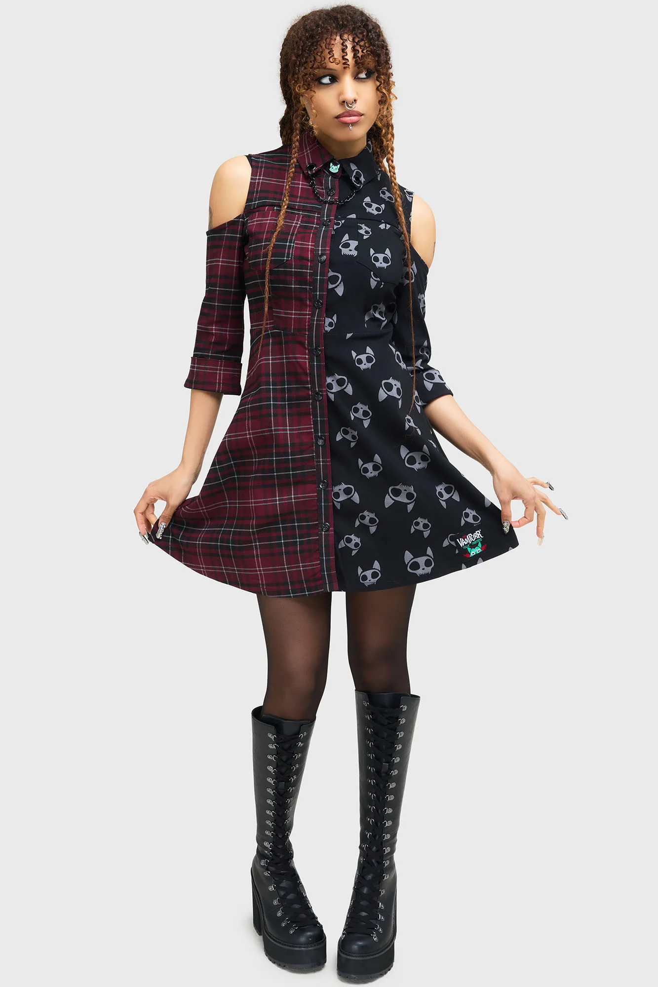 The Vampurr Shirt Dress - Image 2