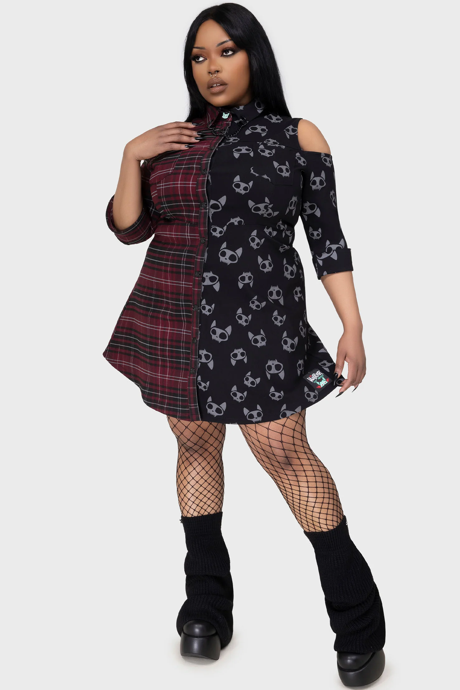 The Vampurr Shirt Dress - Image 5