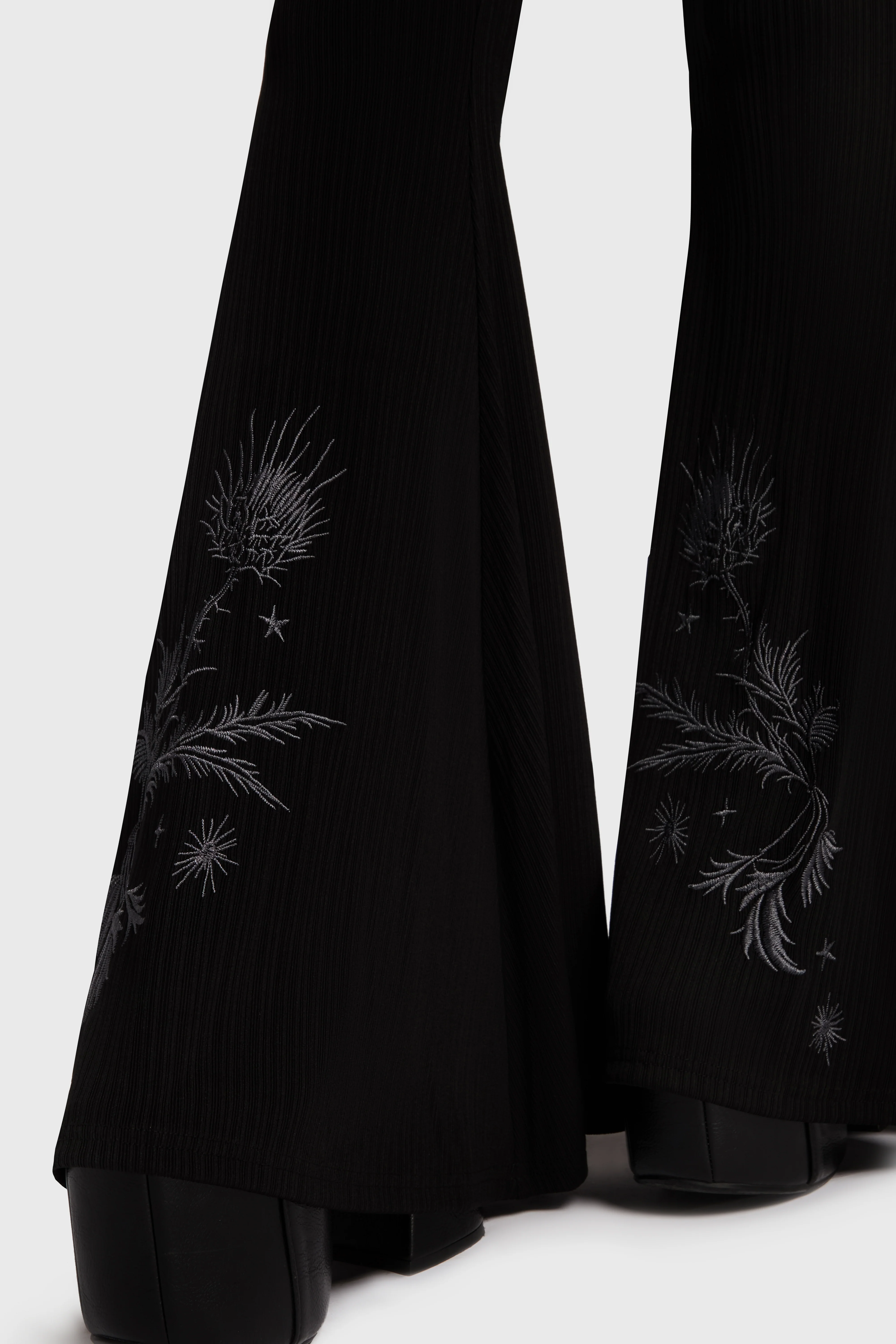 Thistina Embroidered Flares - Image 3