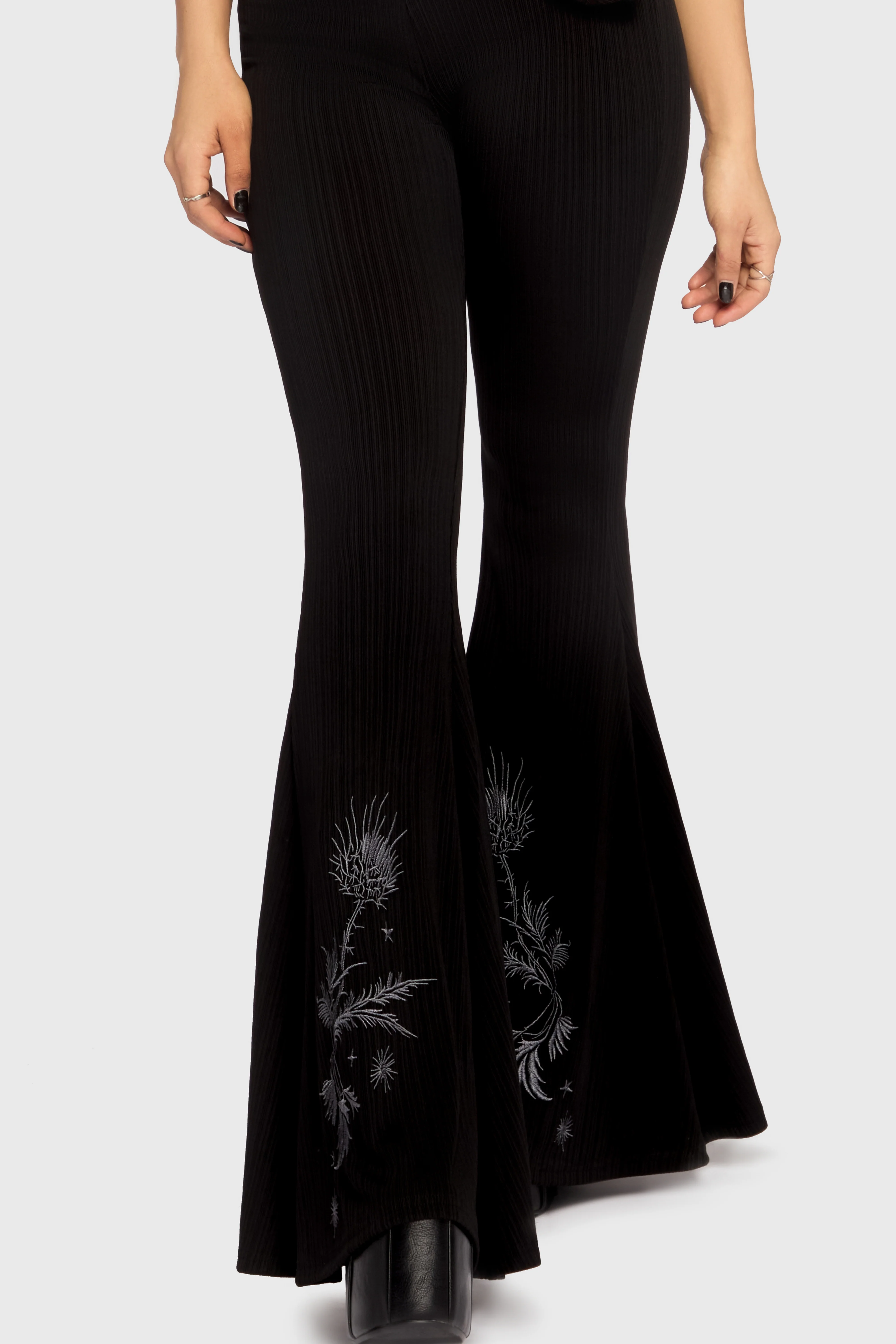 Thistina Embroidered Flares - Image 4