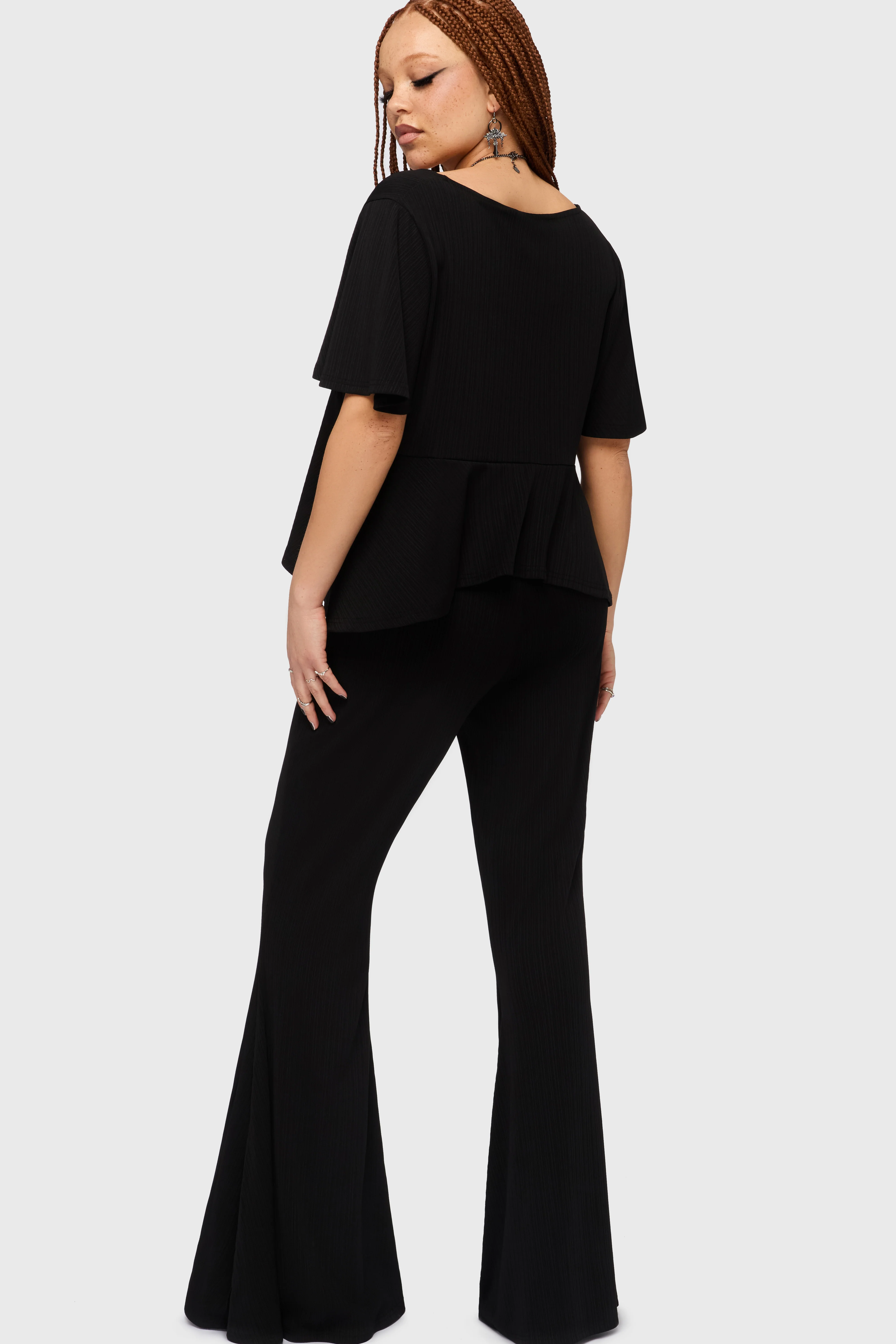 Thistina Embroidered Flares - Image 9