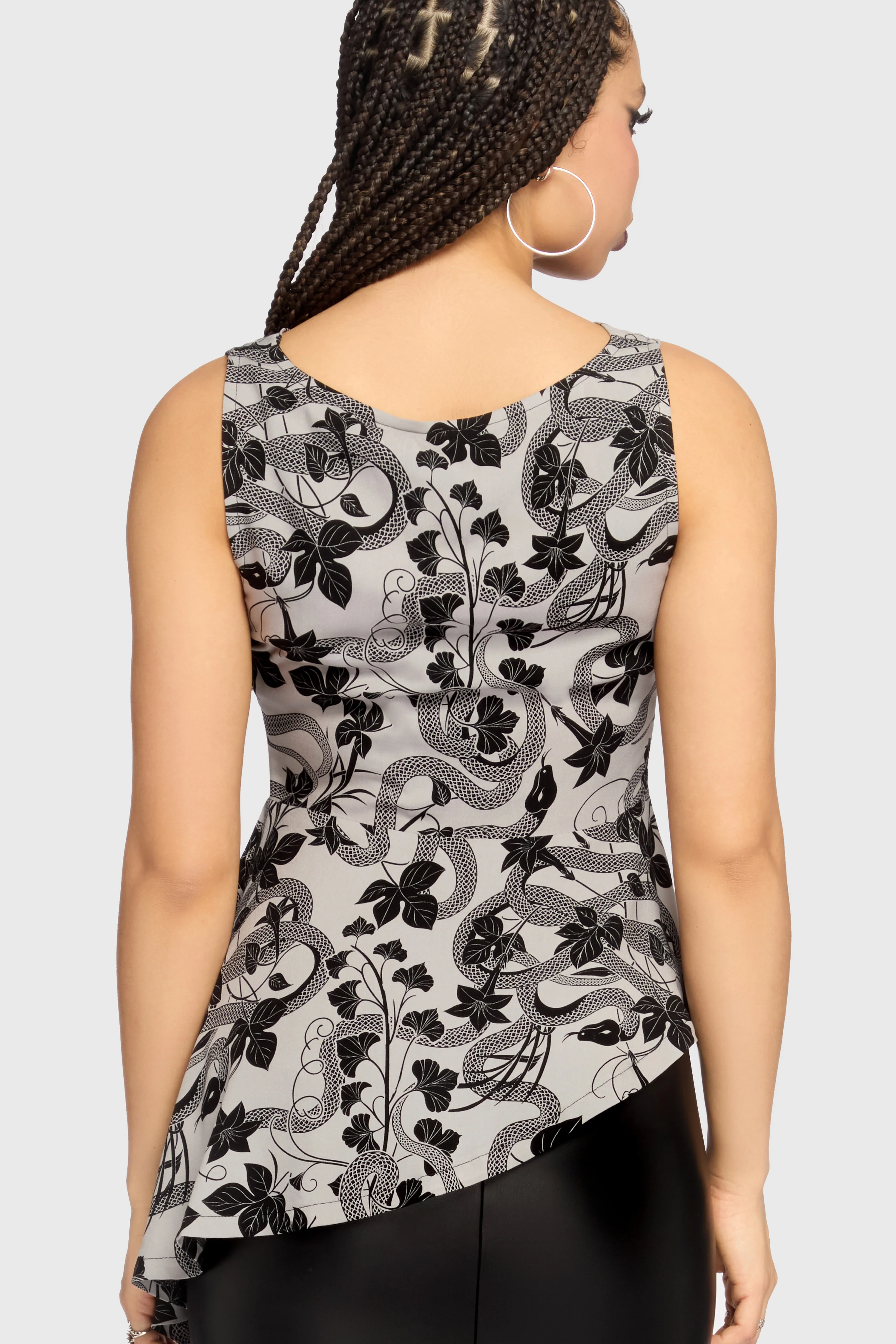 Venomous Rose Asymmetric Top - Image 3