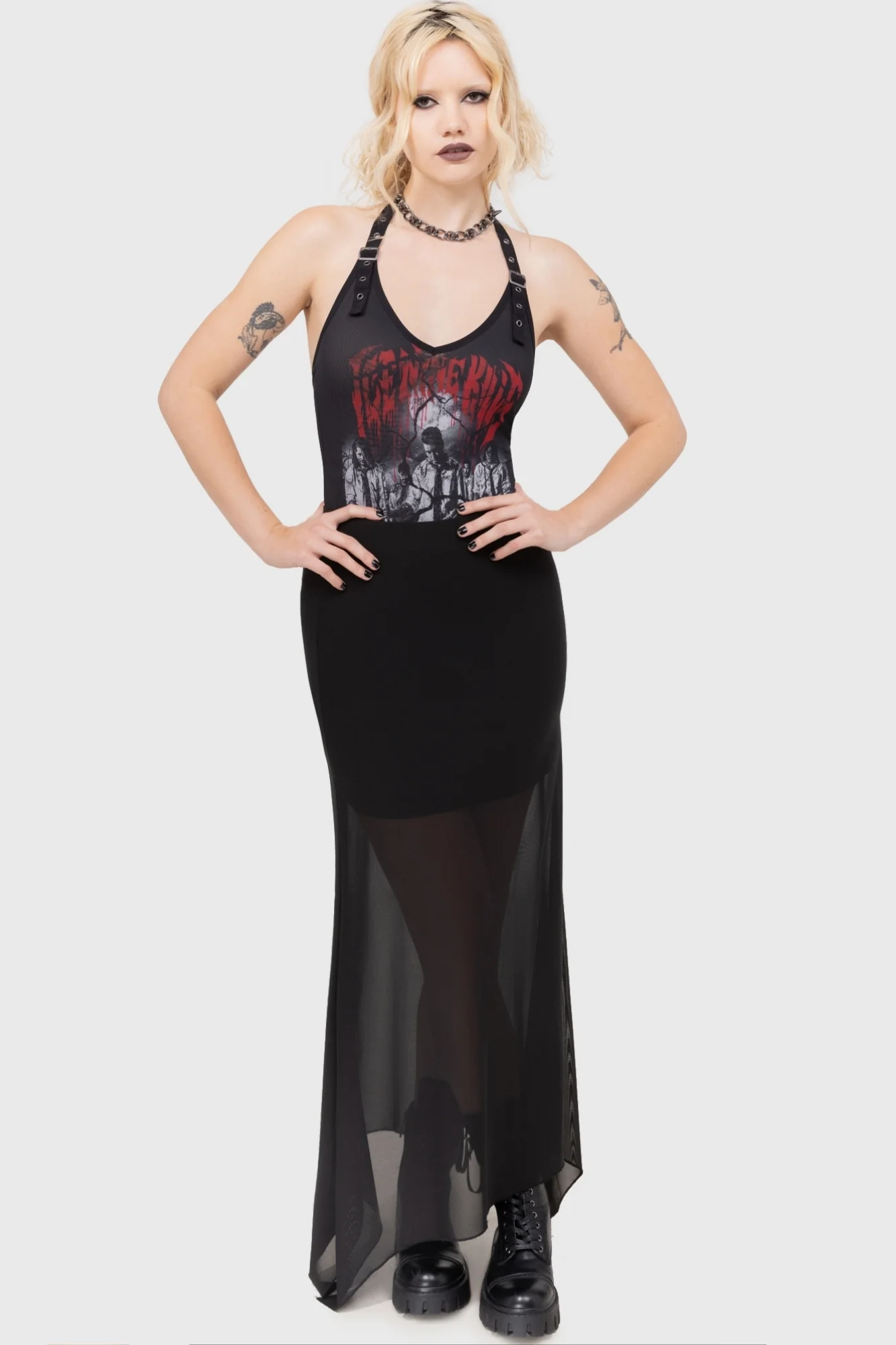 Welcome To Horrorwood Bodysuit - Image 2