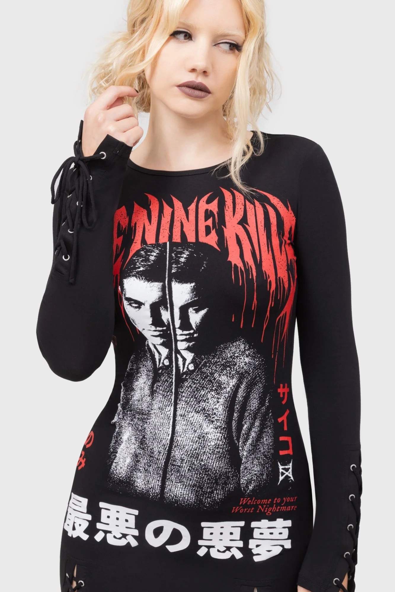 Your Worst Nightmare Mini Dress - Image 3